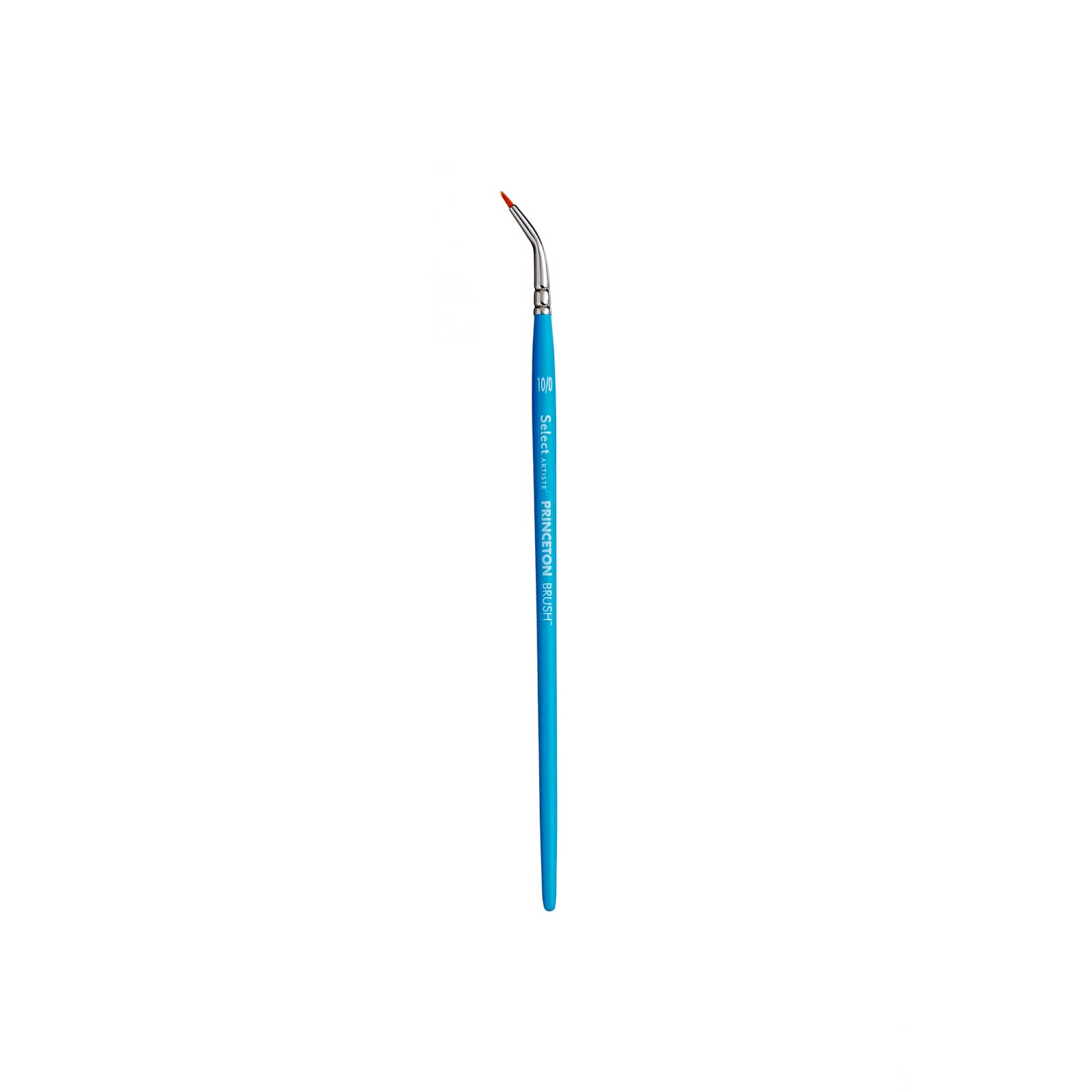 Princeton™ Select™ Artiste Series 3750 Short Handle Angle Spot Detailer Brush