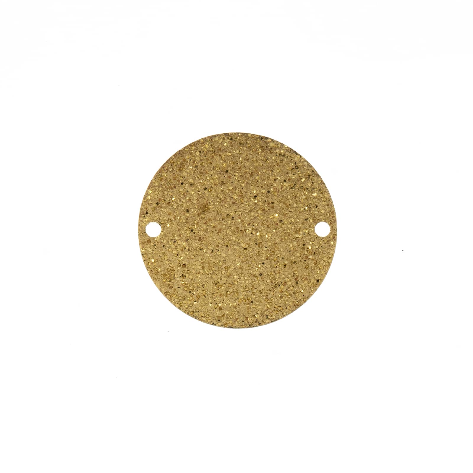 John Bead Beadwork Findings Gold Hole Round Circle Pendant