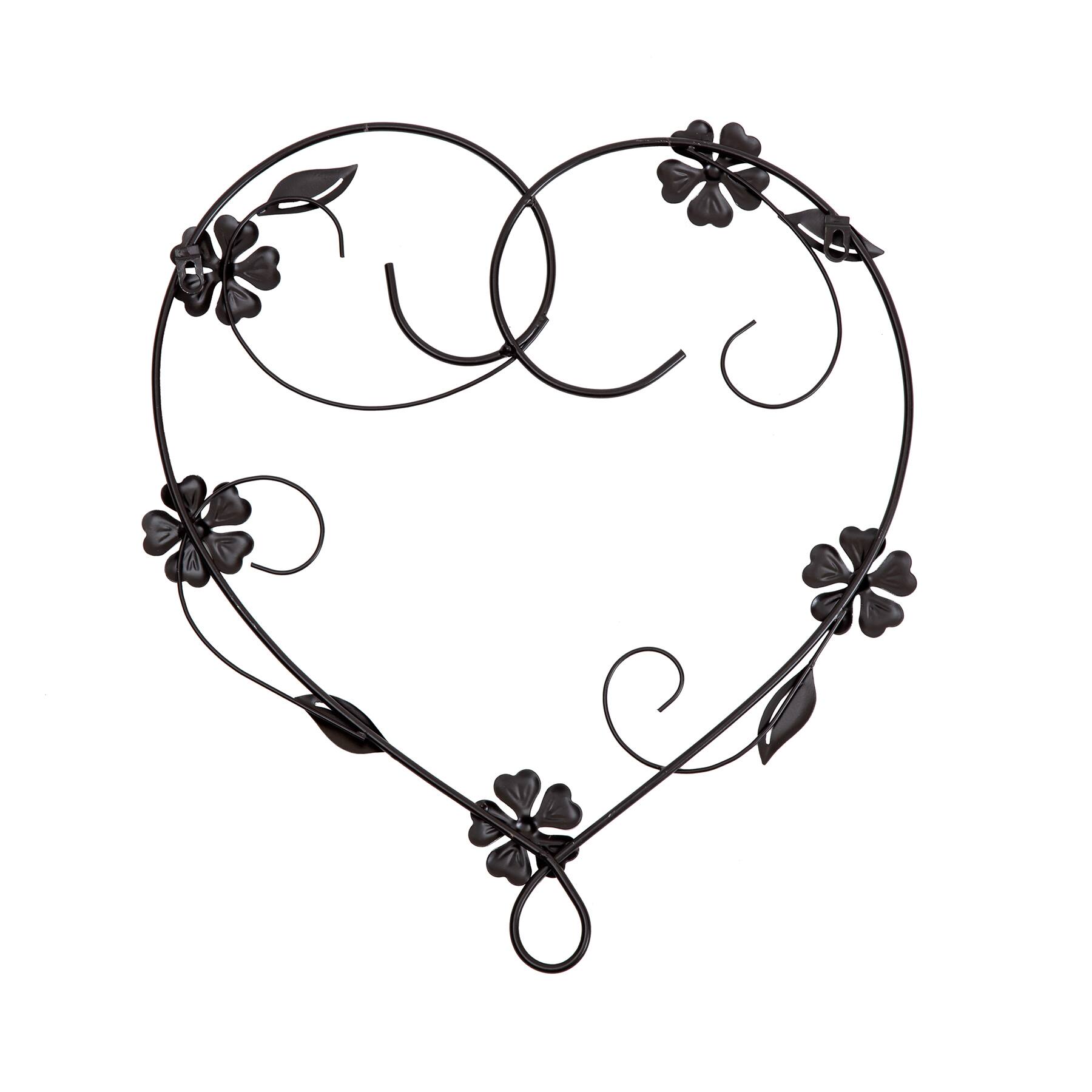 Habitat Decor 20" Aquilla Heart Metal Wall Art