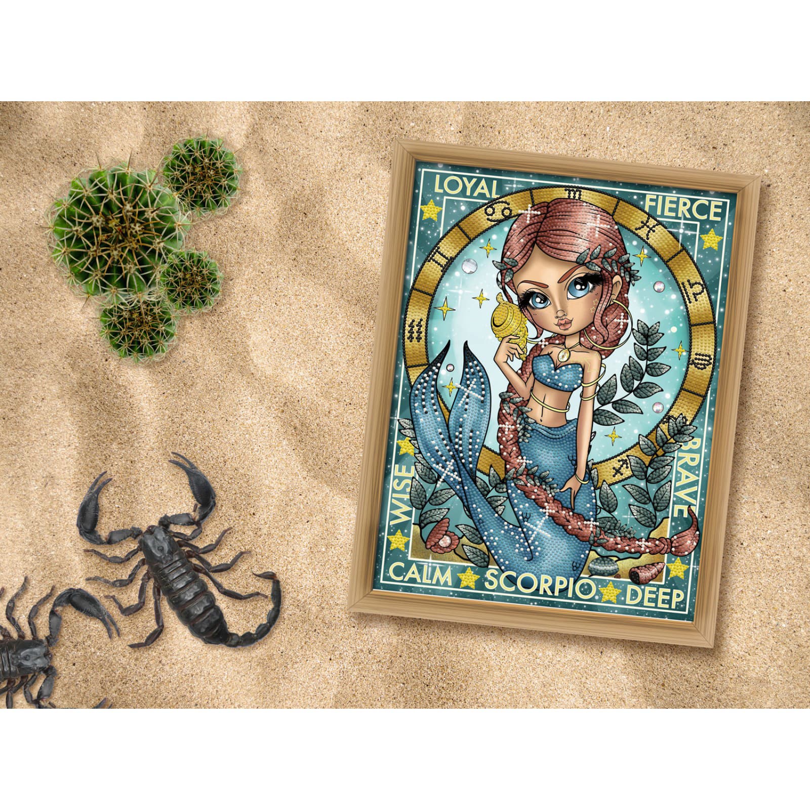 Diamond Dotz® Intermediate Scorpio Diamond Painting Kit