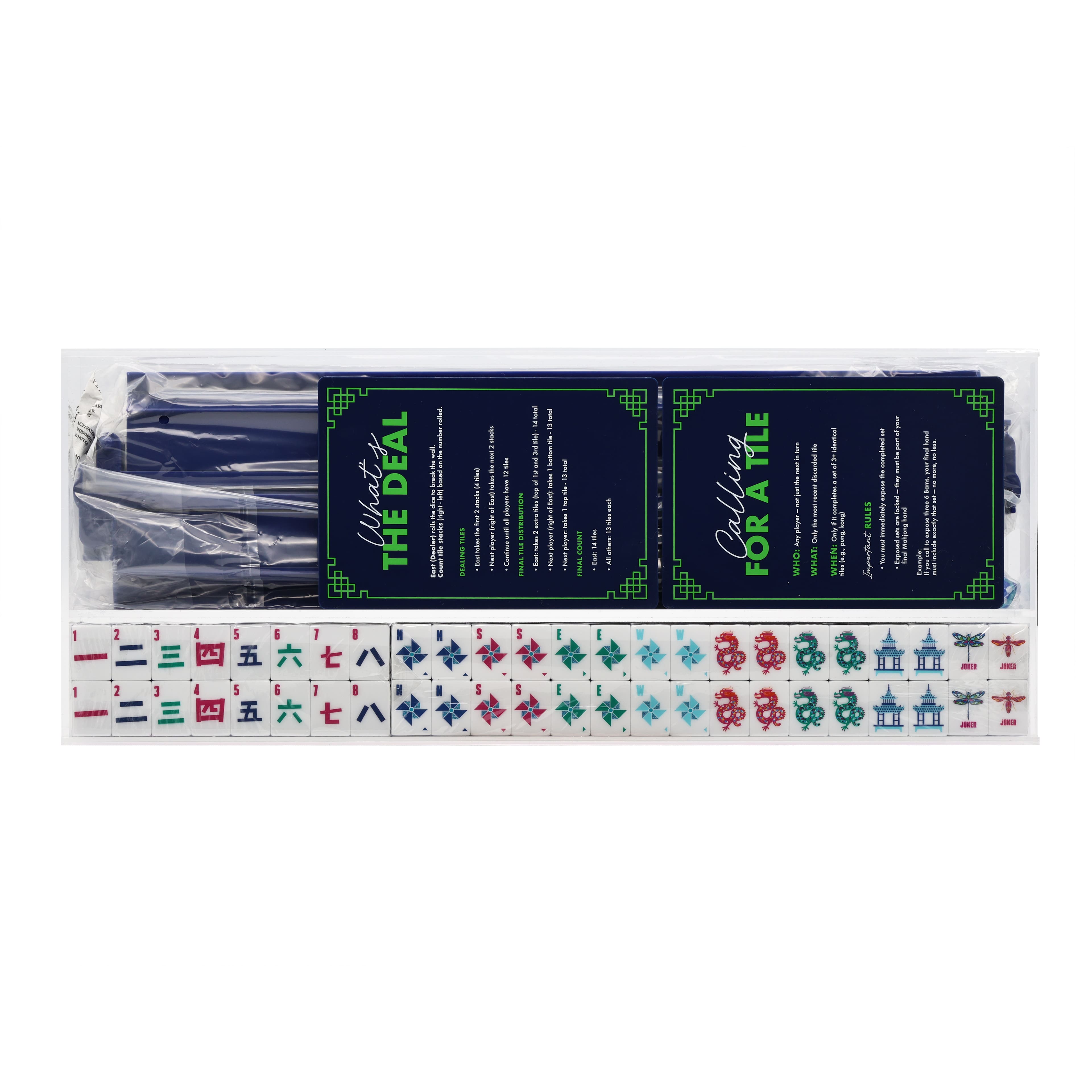 Jonathan Adler x Michaels Blue Mahjong Game Set