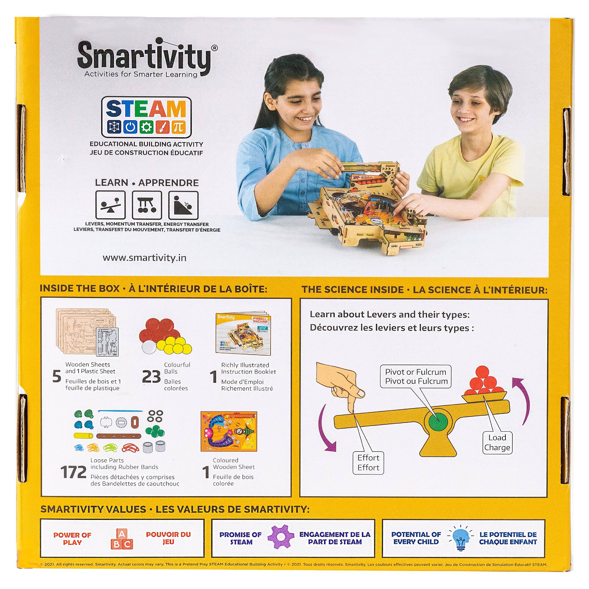 Elenco Smartivity DIY Toy Tabletop Pinball Machine
