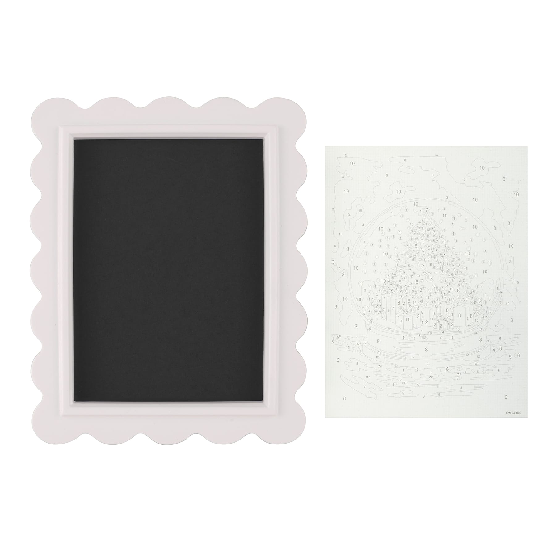 Snow Globe Nutcracker Paint-by-Number Framed Mini Kit by Artist's Loft®