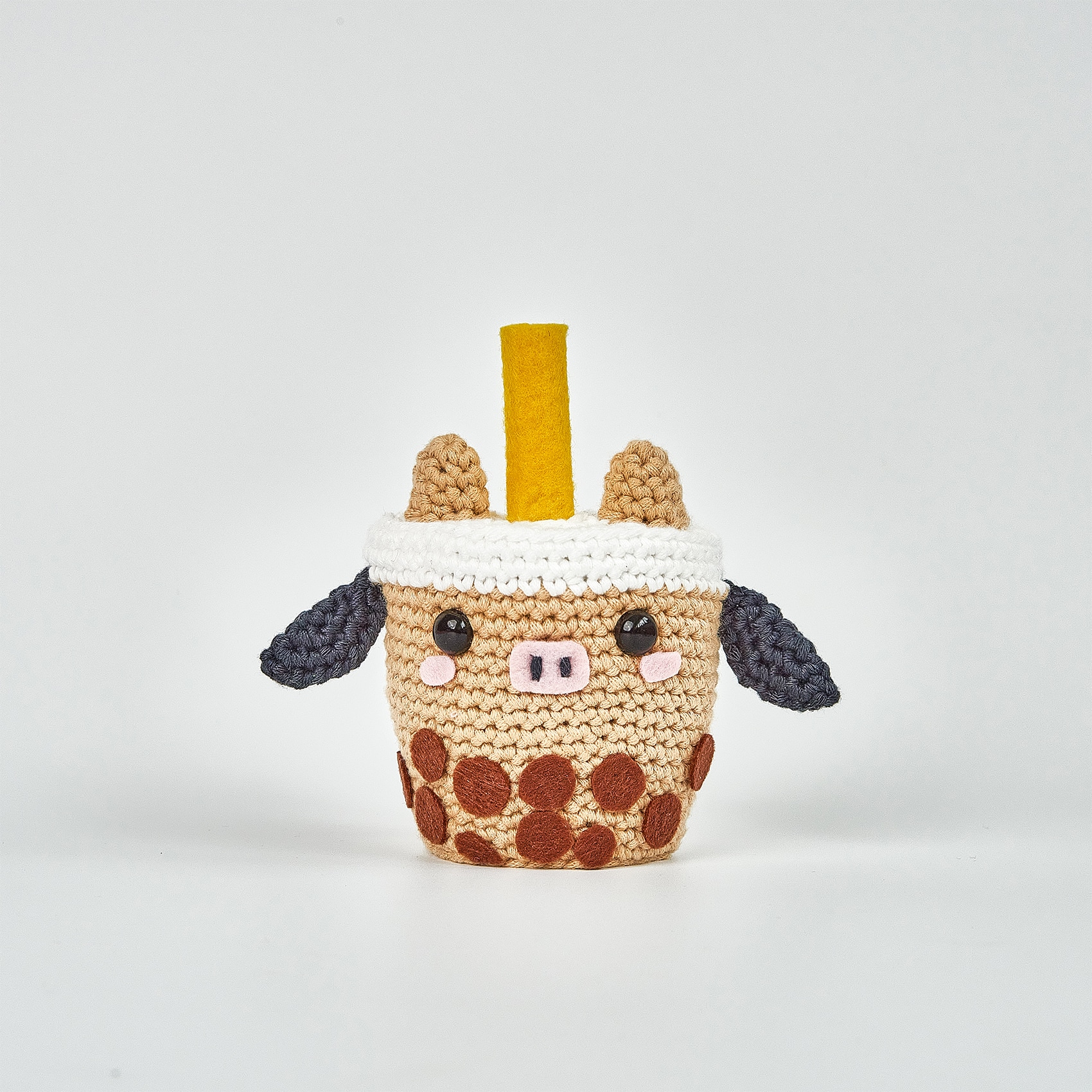 Lion Brand® Boba Cow Charlie Yummy Friends Kit