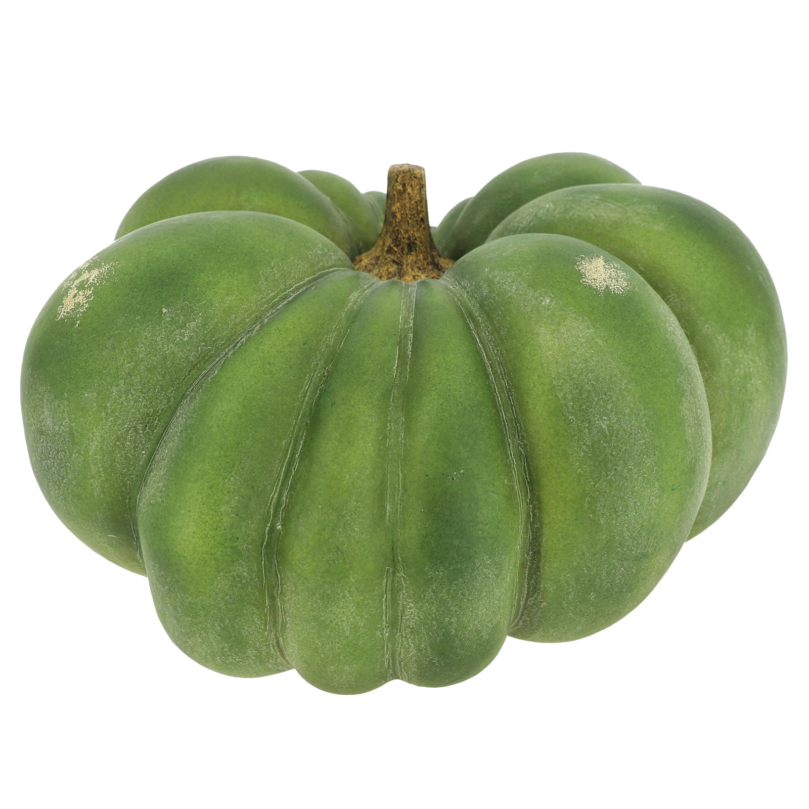 15" White Washed Green Decorative Pumpkin by Ashland®