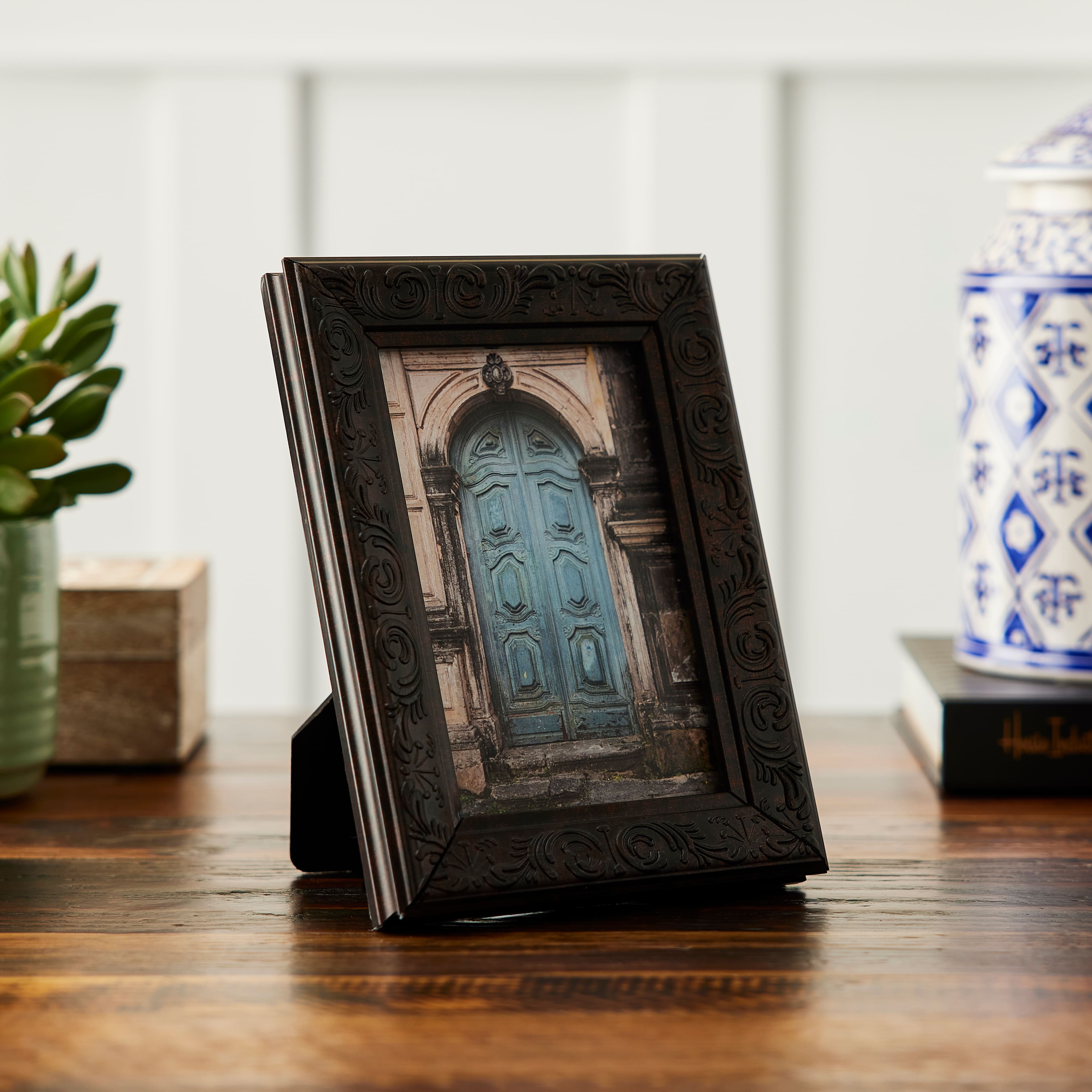 Simply Essentials™ Bronze Script Frame by Studio Décor