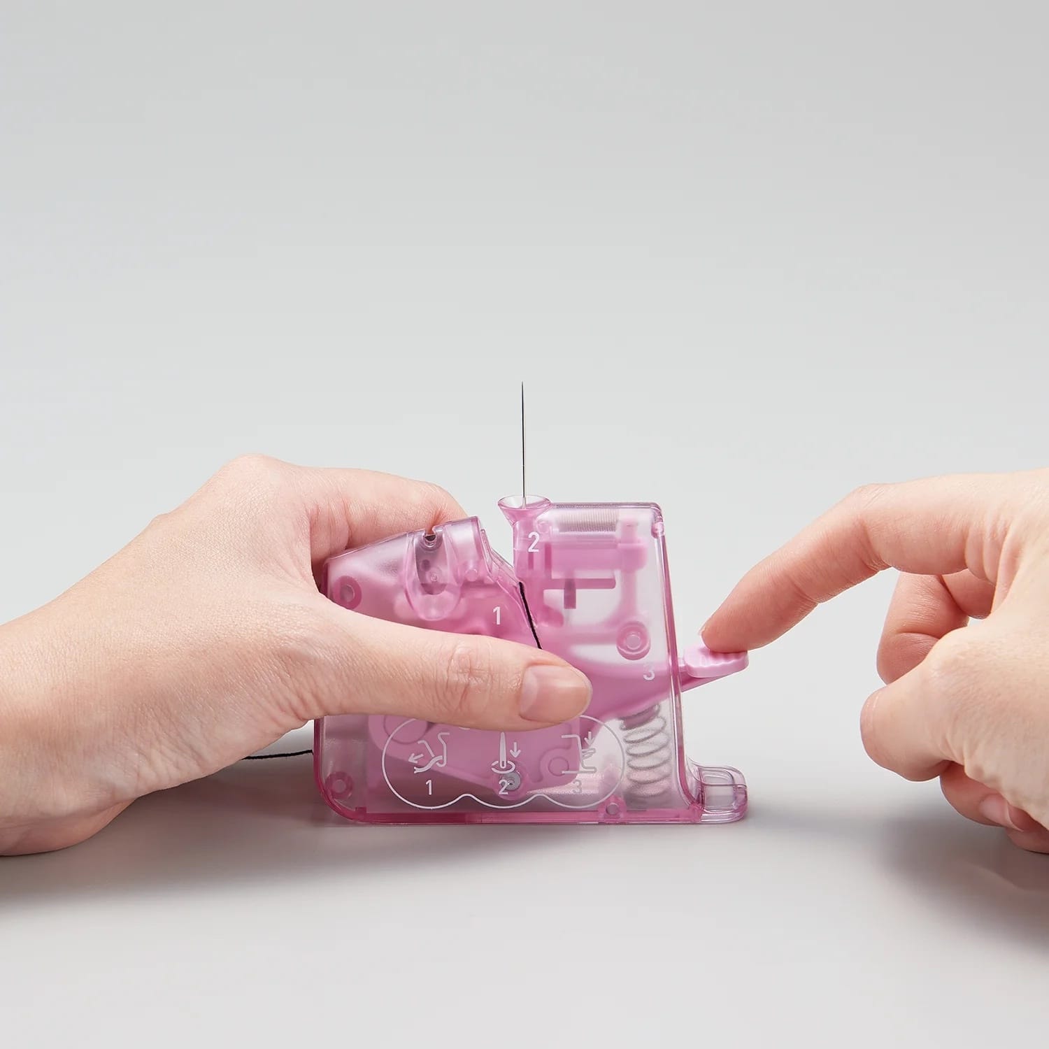 Clover Purple Quick Desk Needle Threader