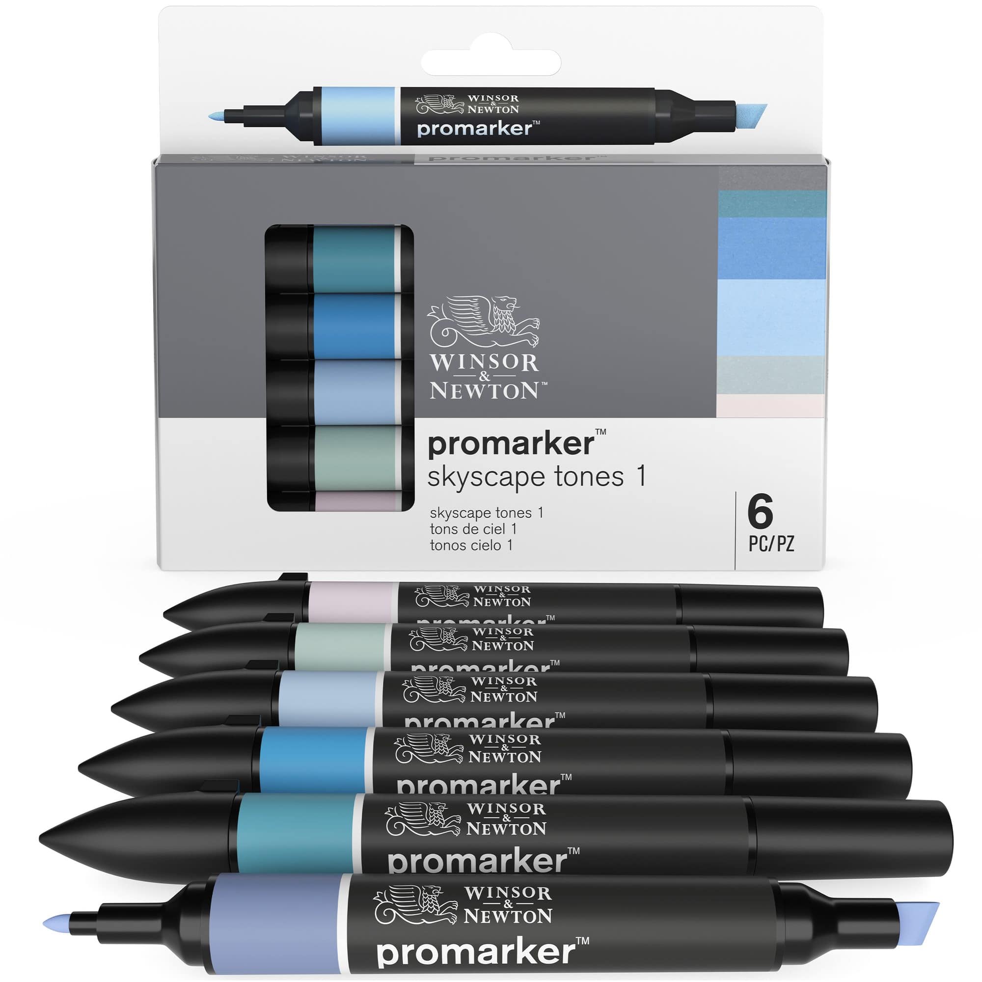 Winsor & Newton® ProMarker™ Skyscape Tones 1 Marker Set