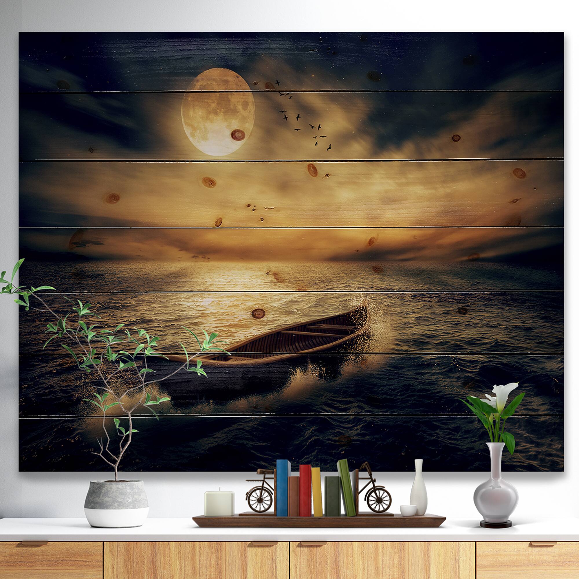 Designart - Middle of Ocean after Storm