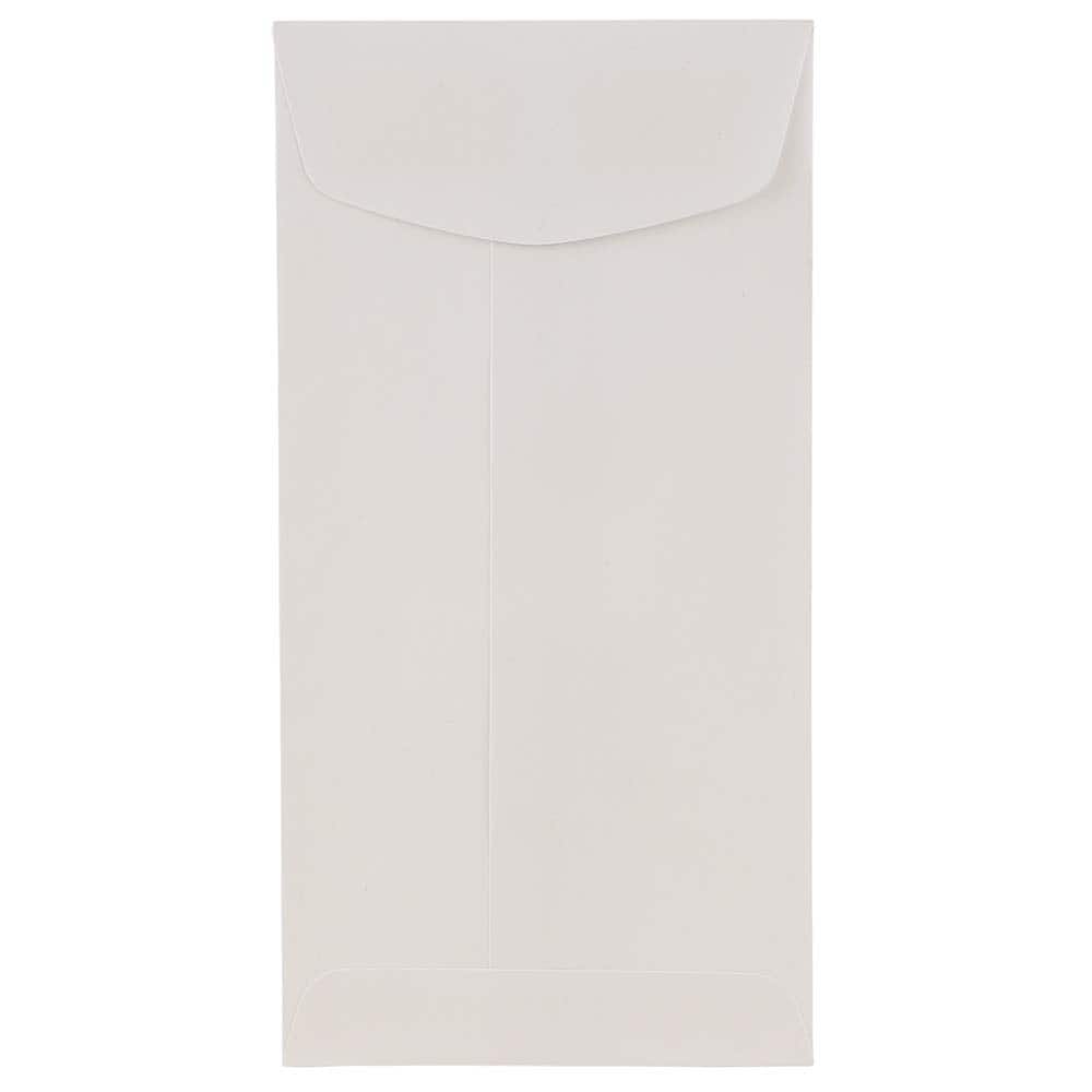 JAM Paper White Monarch Policy 8 Glove Envelopes, 100ct.
