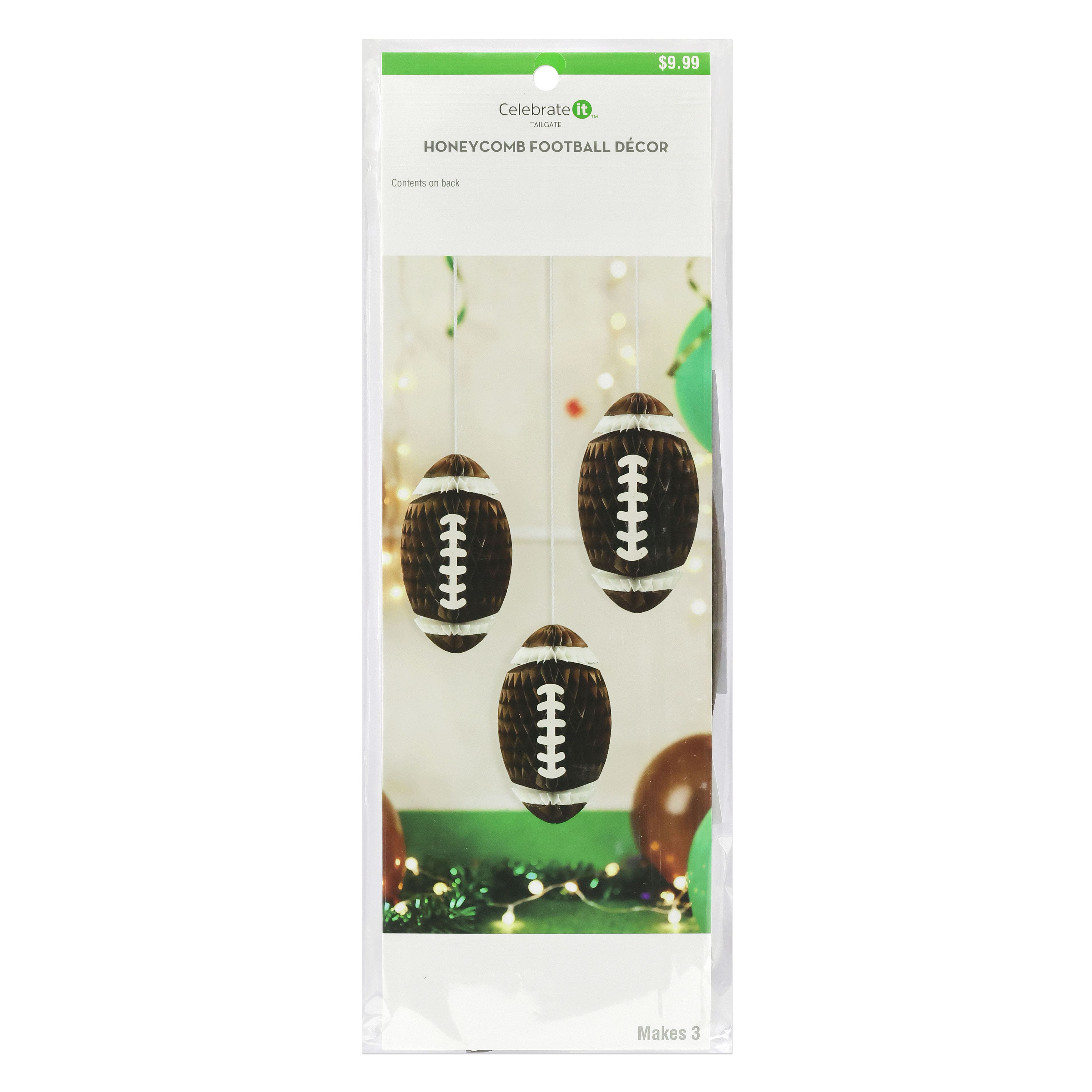 Honeycomb Football Décor, 3ct. by Celebrate It™