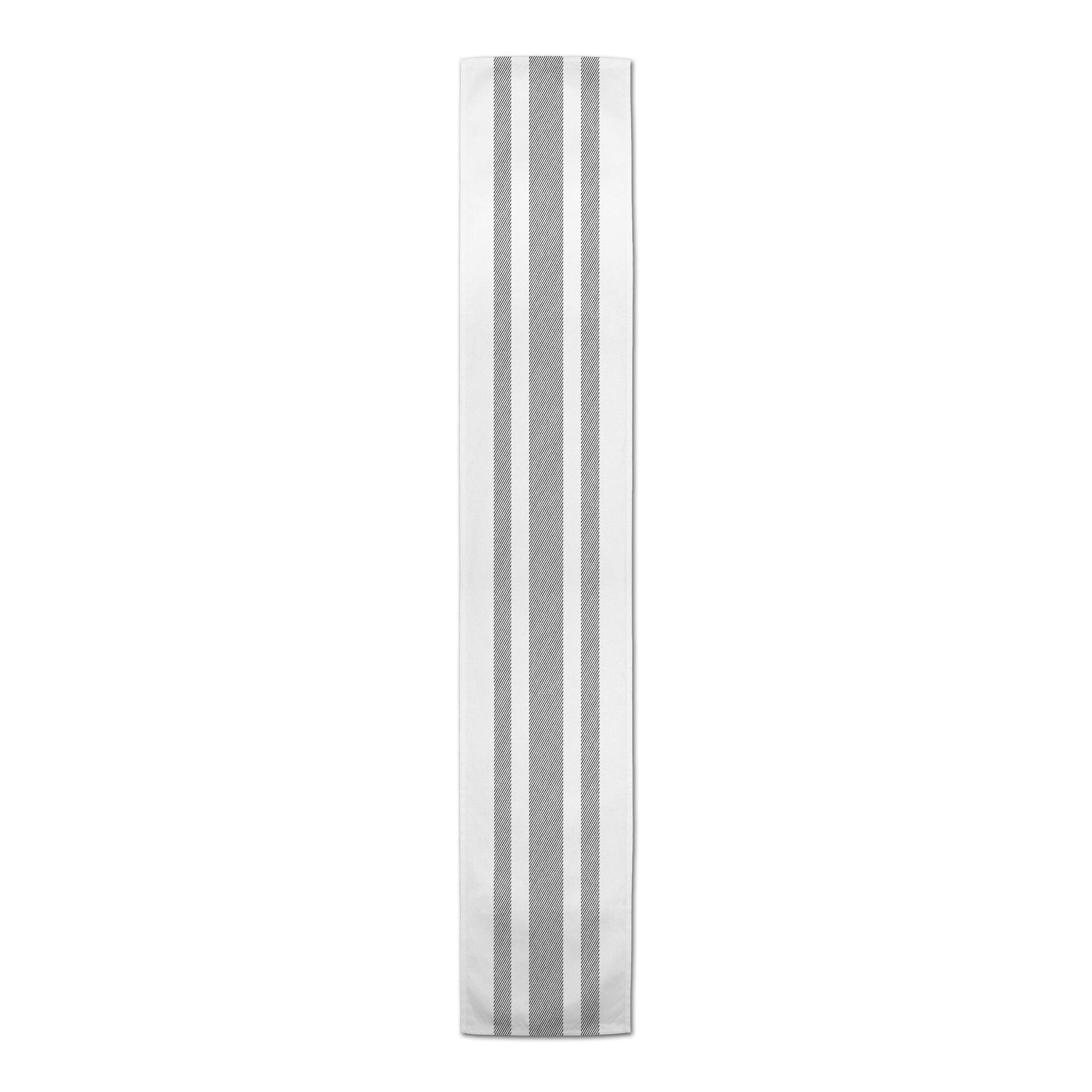 Textured Stripes Indoor/Outdoor Table Runner