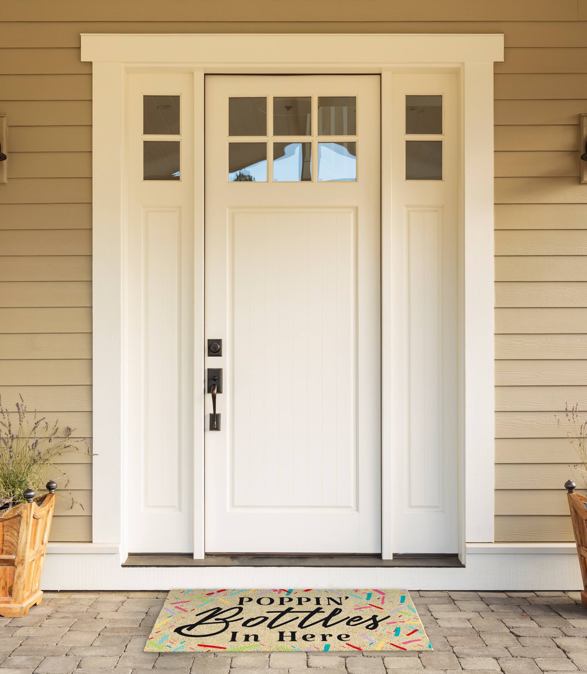 DII® Poppin' Bottles Doormat