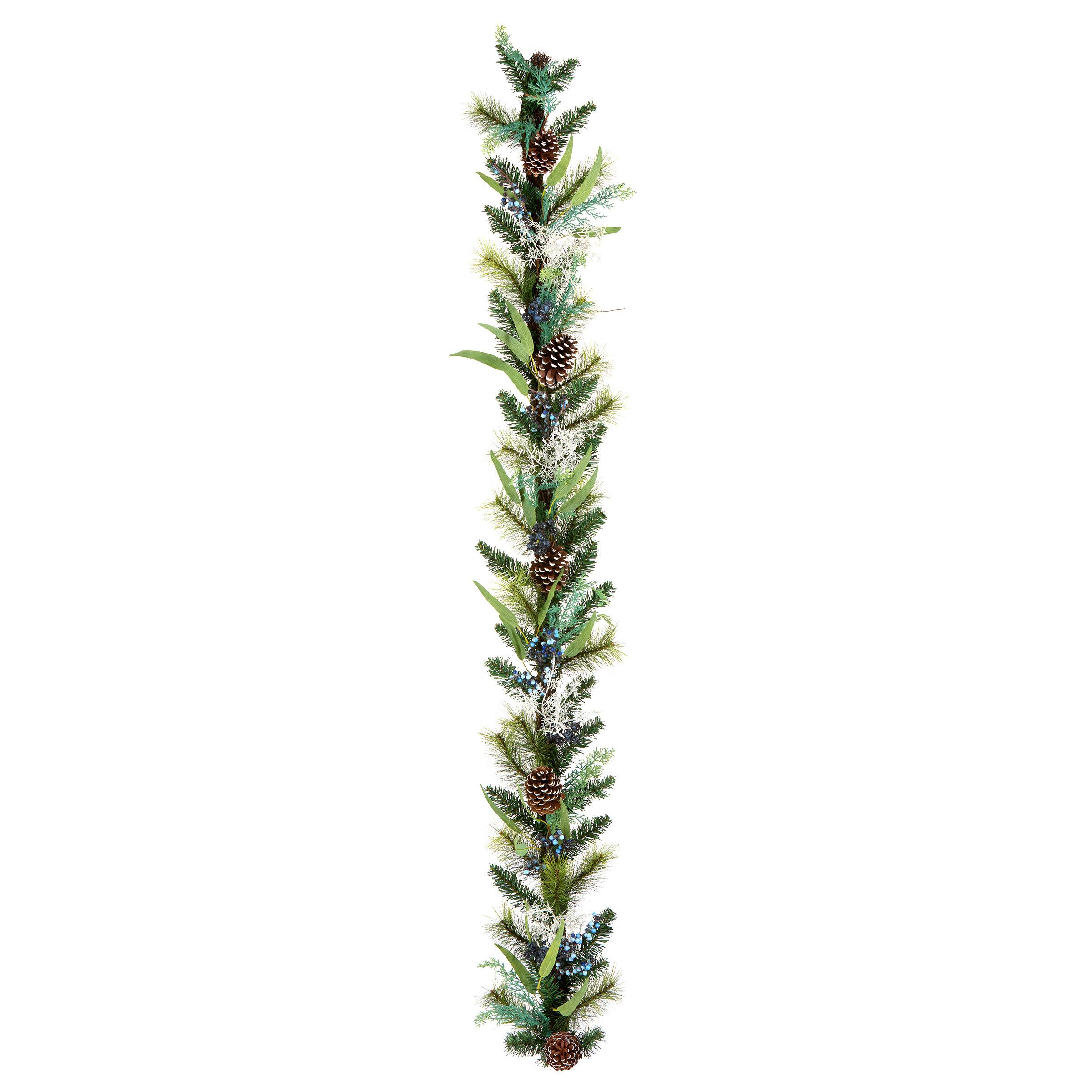 6ft. Blueberry Fields Garland