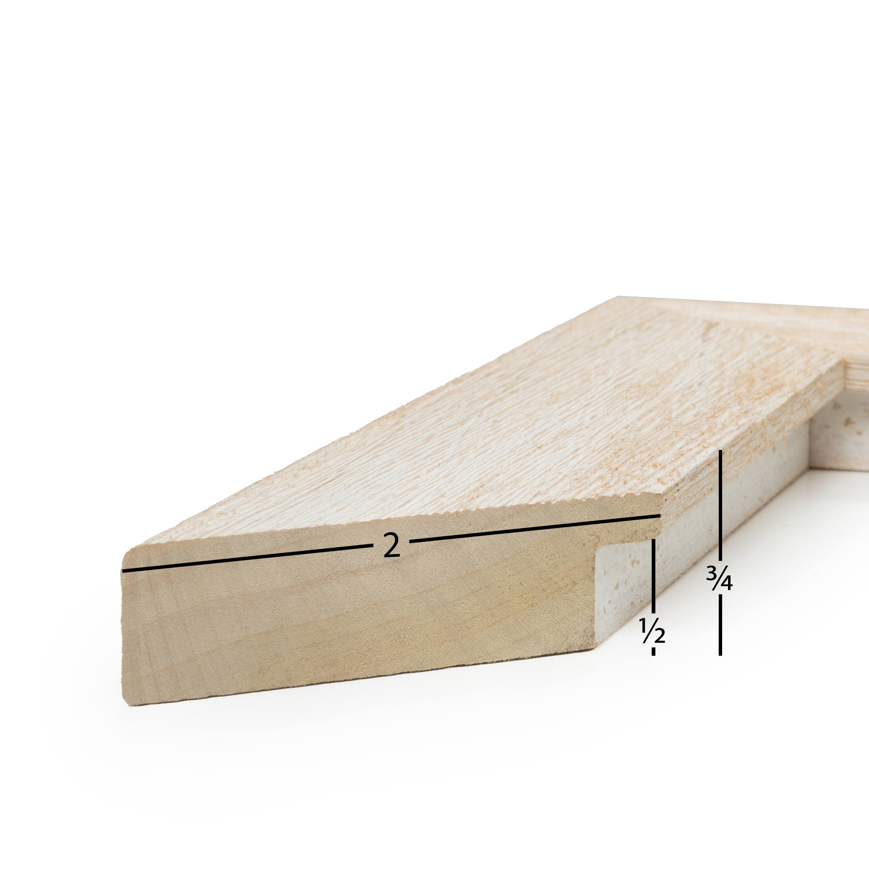 Frame USA Farmhouse Barnwood White Single Image Picture Frame