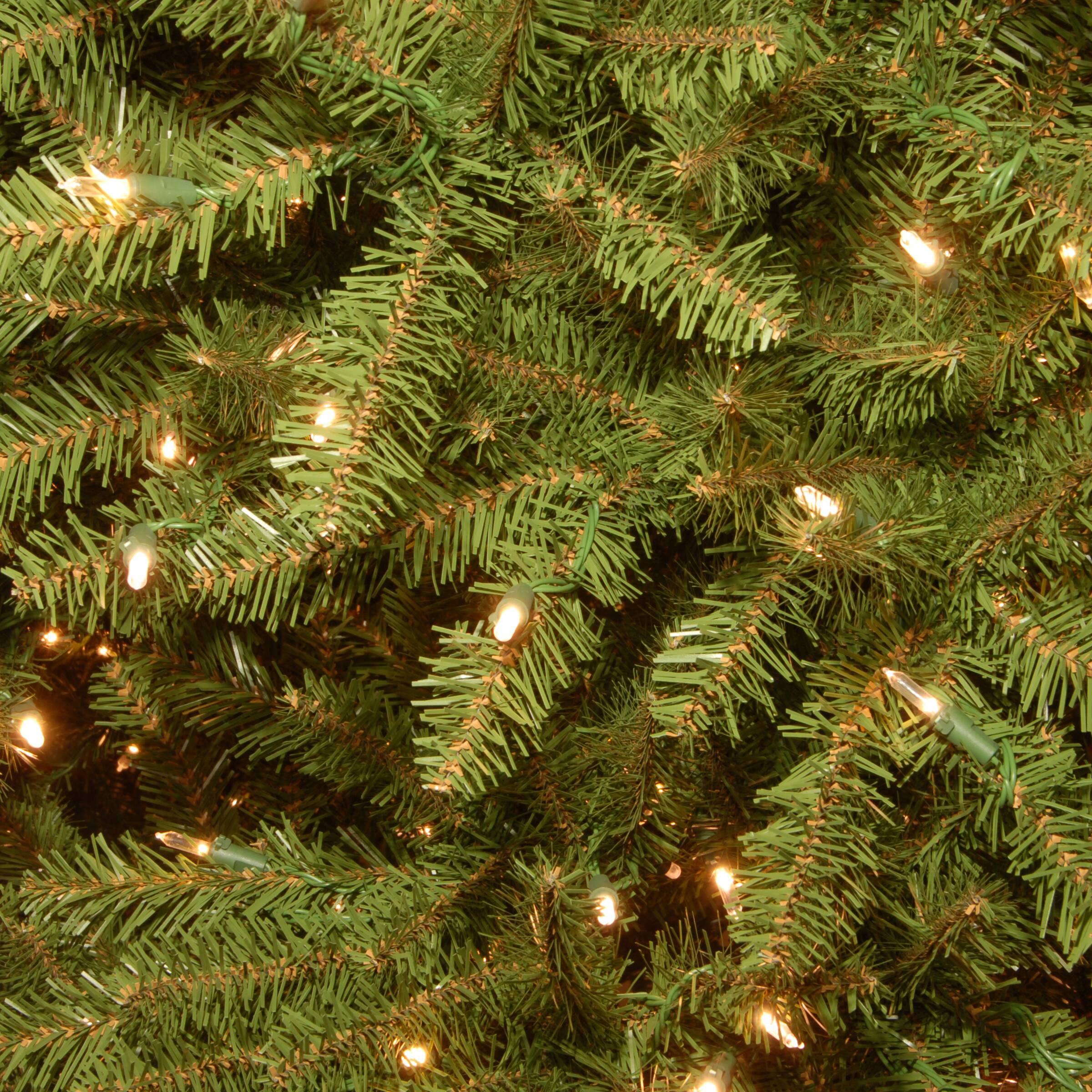 7ft. Pre-Lit PowerConnect™ Dunhill® Fir Tree Artificial Christmas Tree, Clear Lights