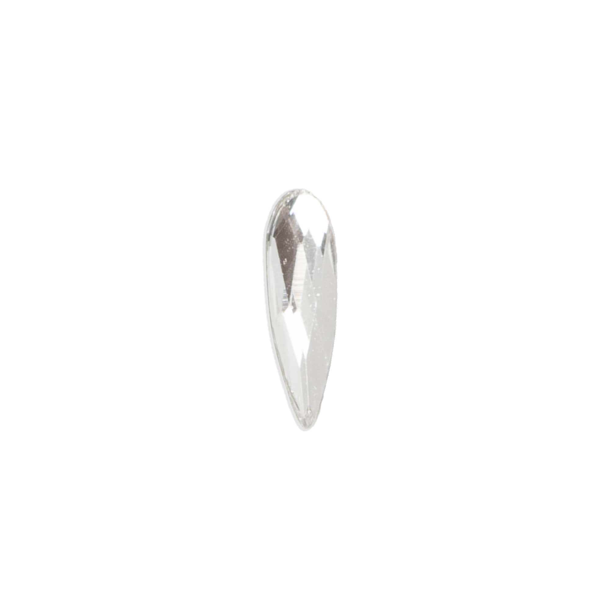 6 Packs: 10 ct. (60 total) 6mm Crystal Raindrop Glue-On Austrian Crystals by Bead Landing™