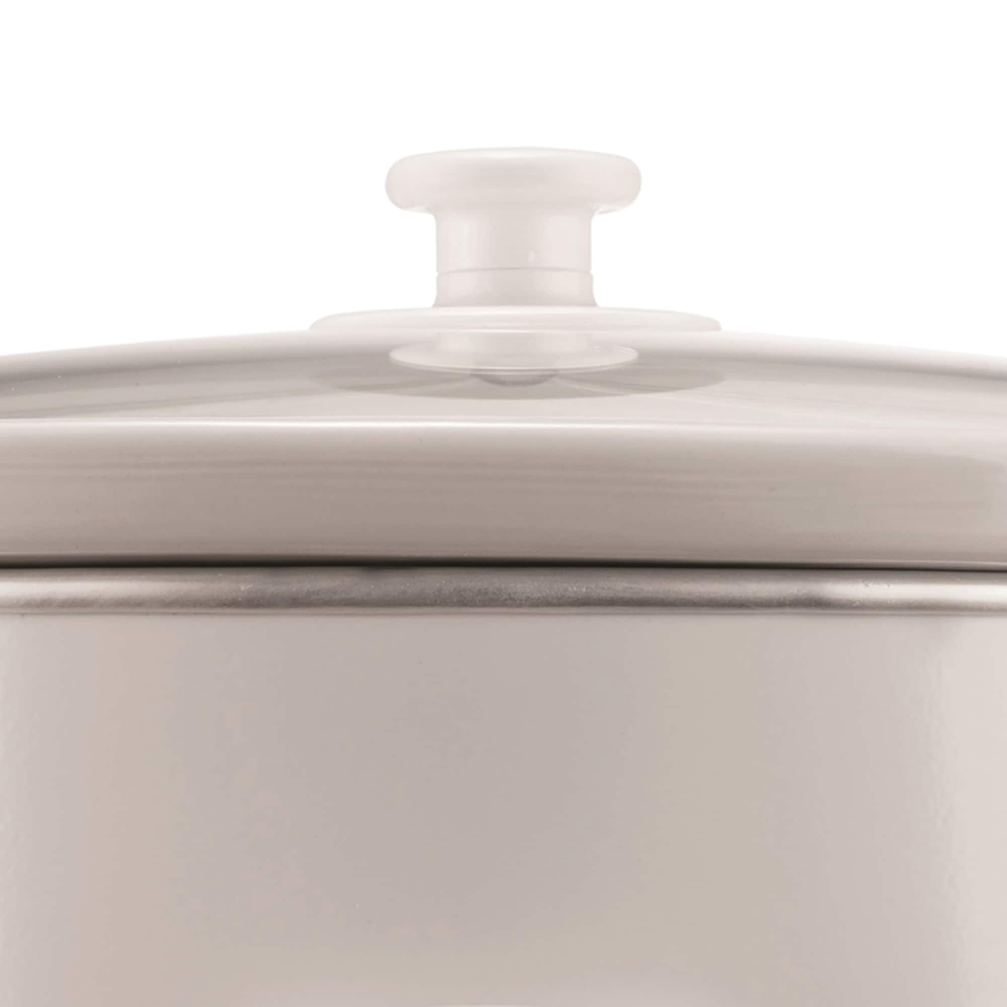 Brentwood 8qt. White Slow Cooker