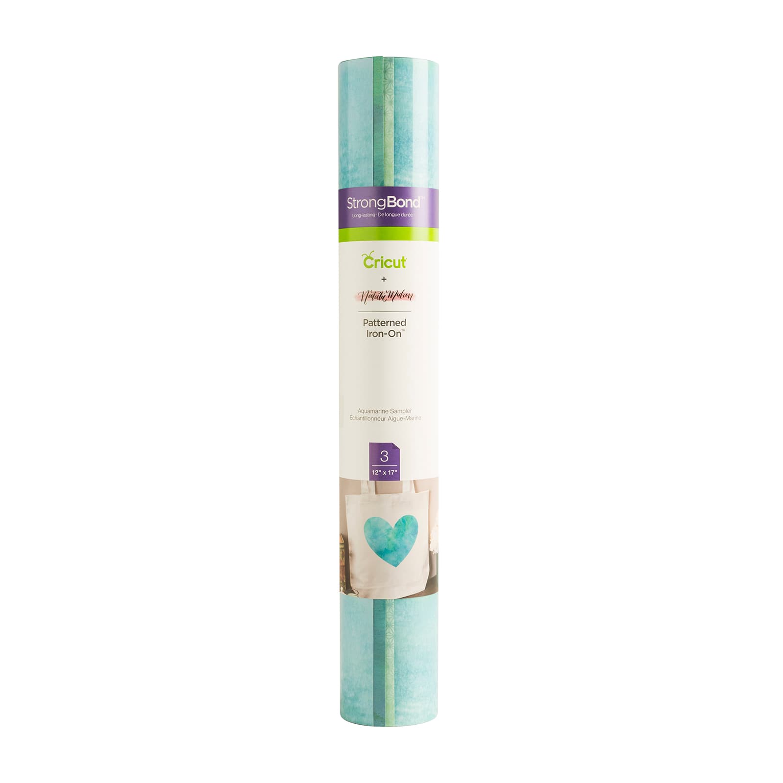 Cricut® Natalie Malan® Patterned Iron-On Sampler, Aquamarine