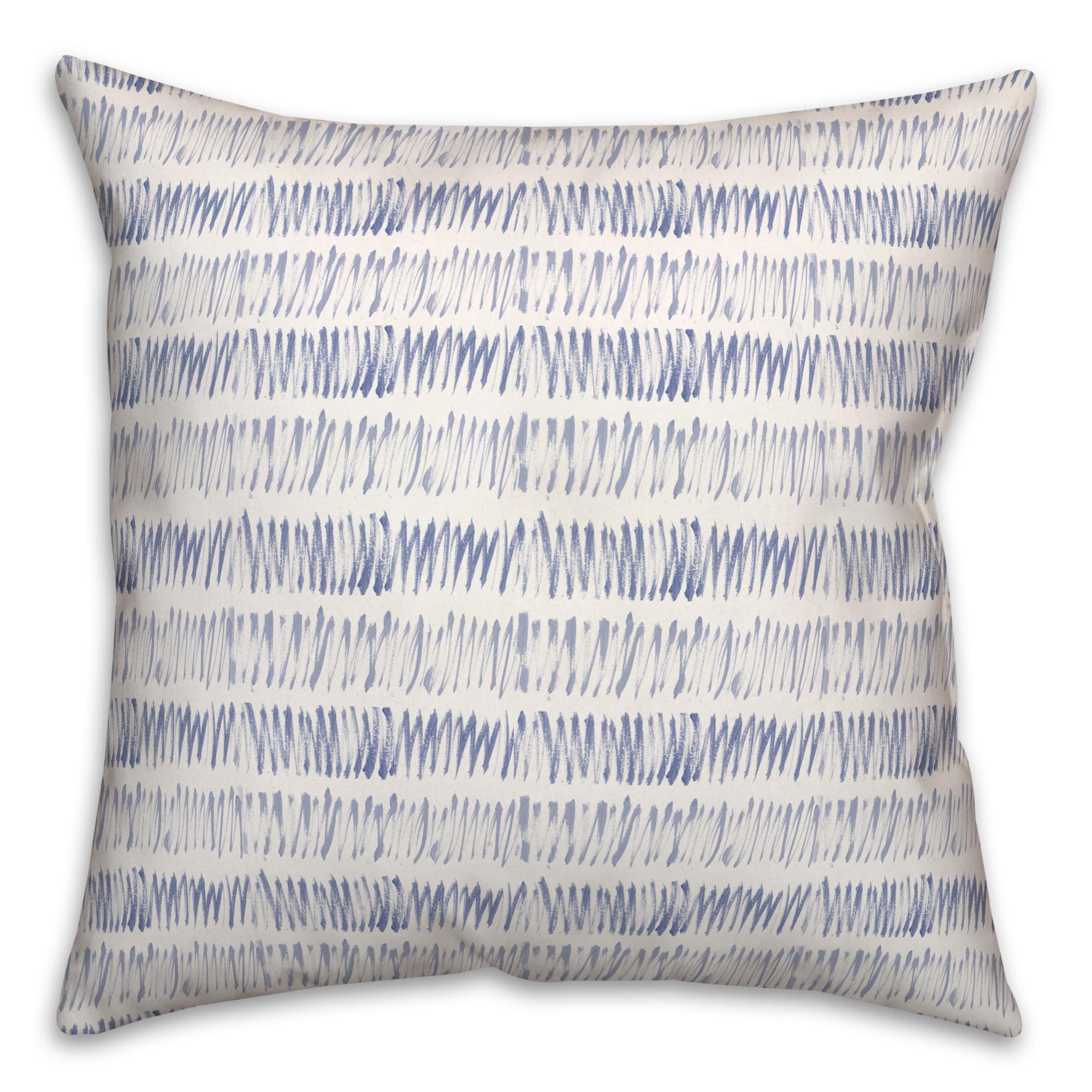 18" Hatch Marks Indoor/Outdoor Pillow