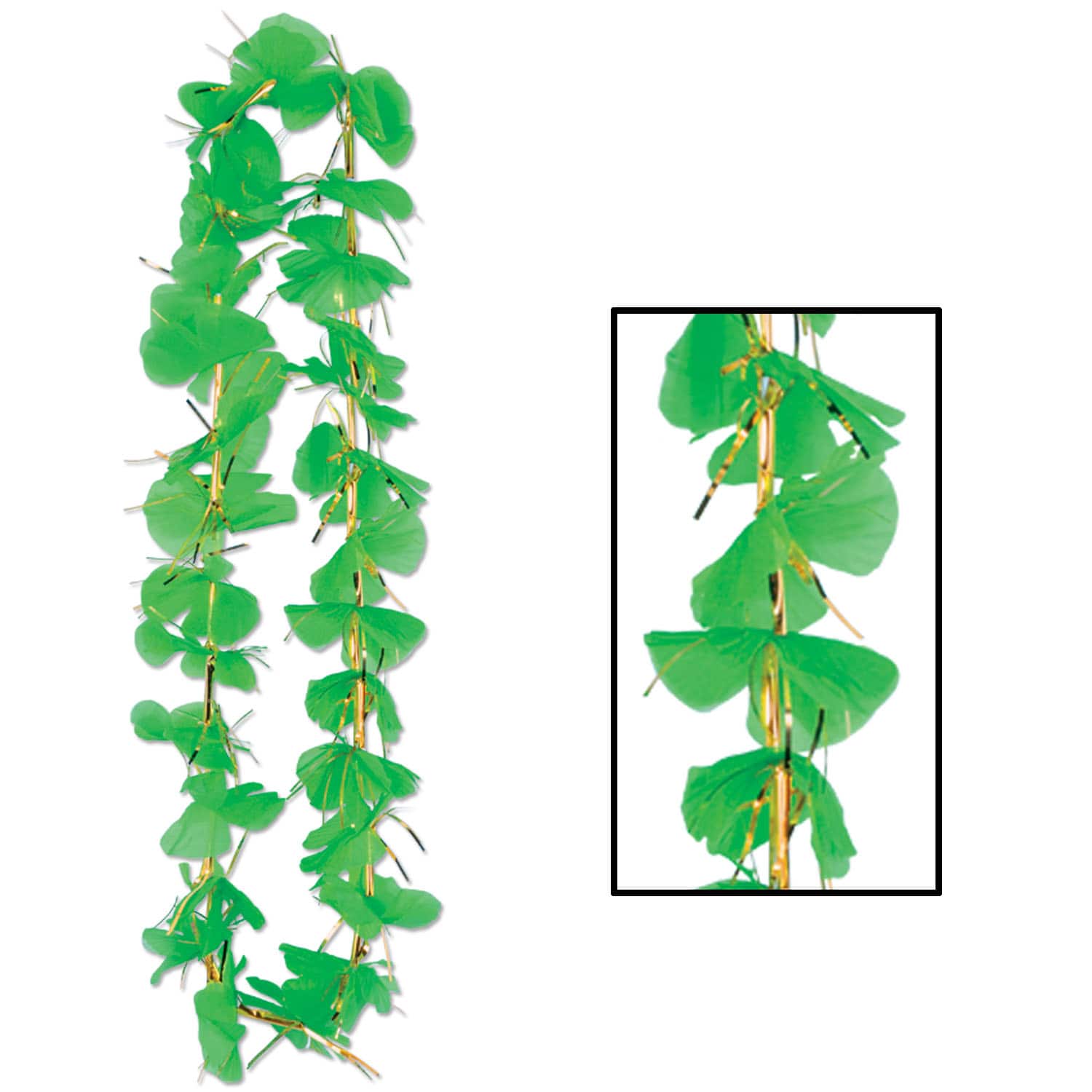 Beistle 36" Shamrock Party Leis, 3ct.