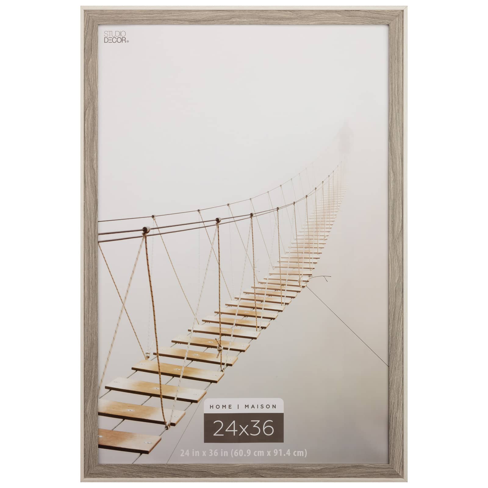 6 Pack: Graywash & White Frame