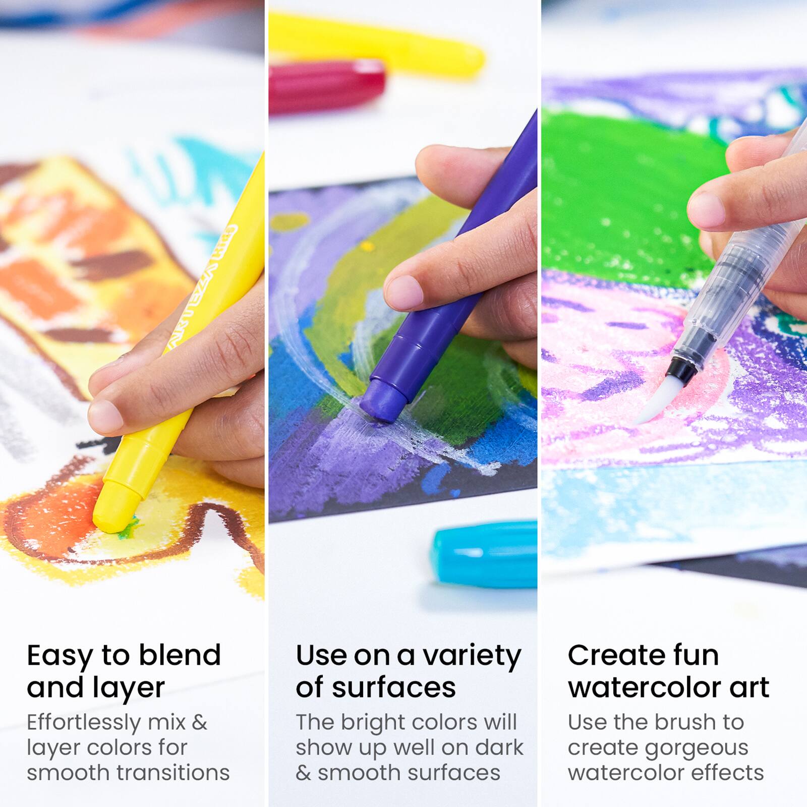 Arteza® Kids Gel Crayons, 36 ct