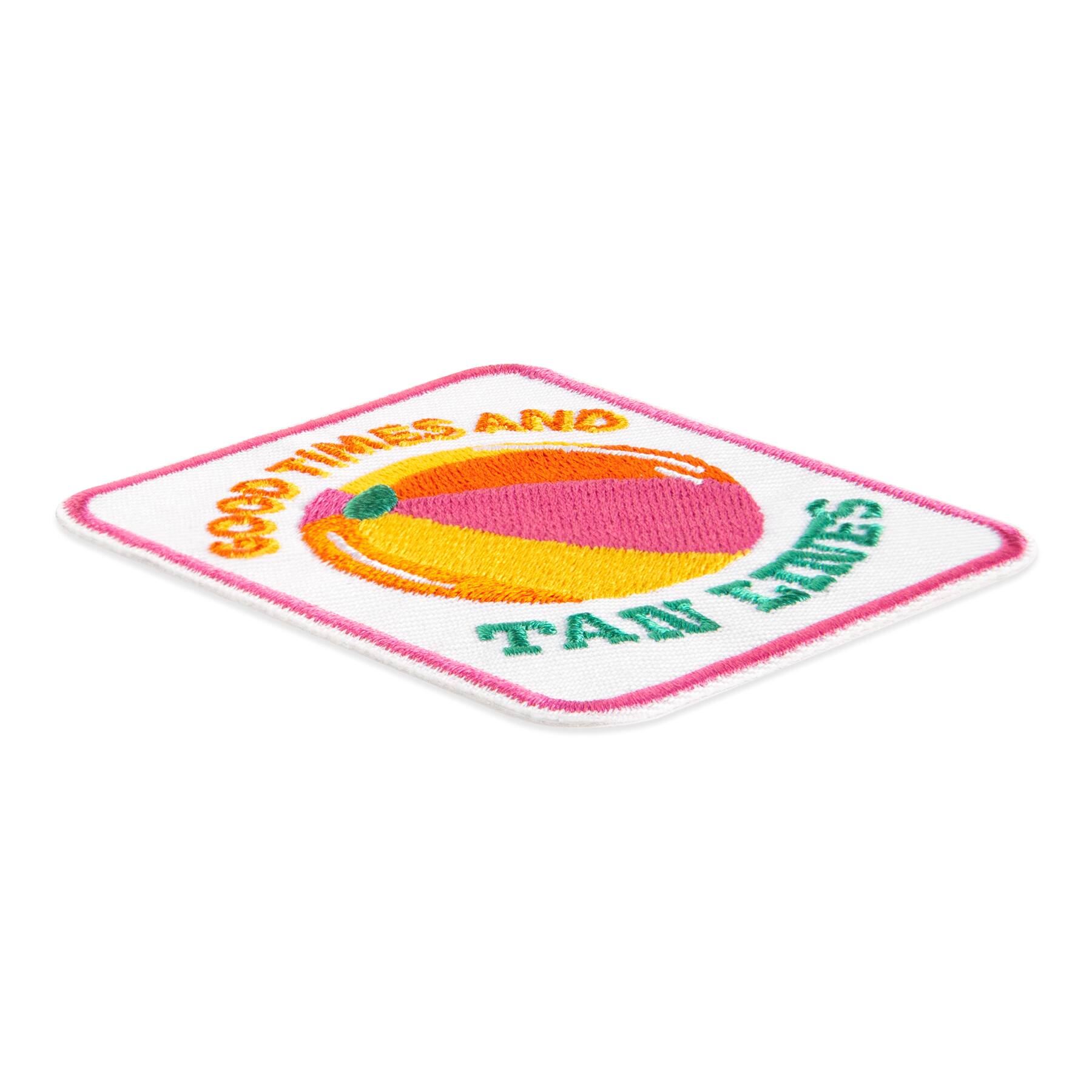 Iron-On & Adhesive Good Times and Tan Lines Patch by Make Market®