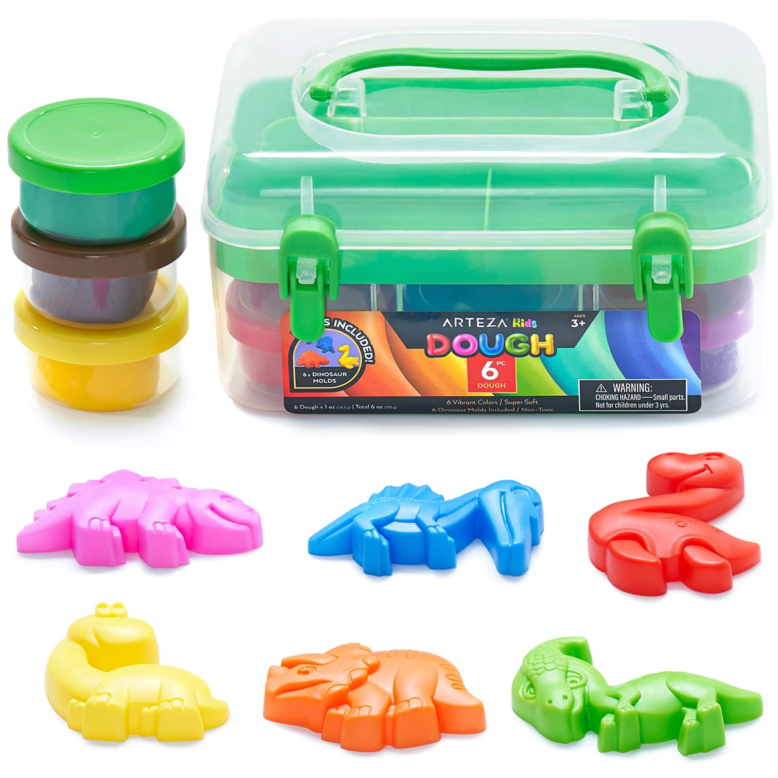 Arteza® Kids Dinosaurs Dough Kit