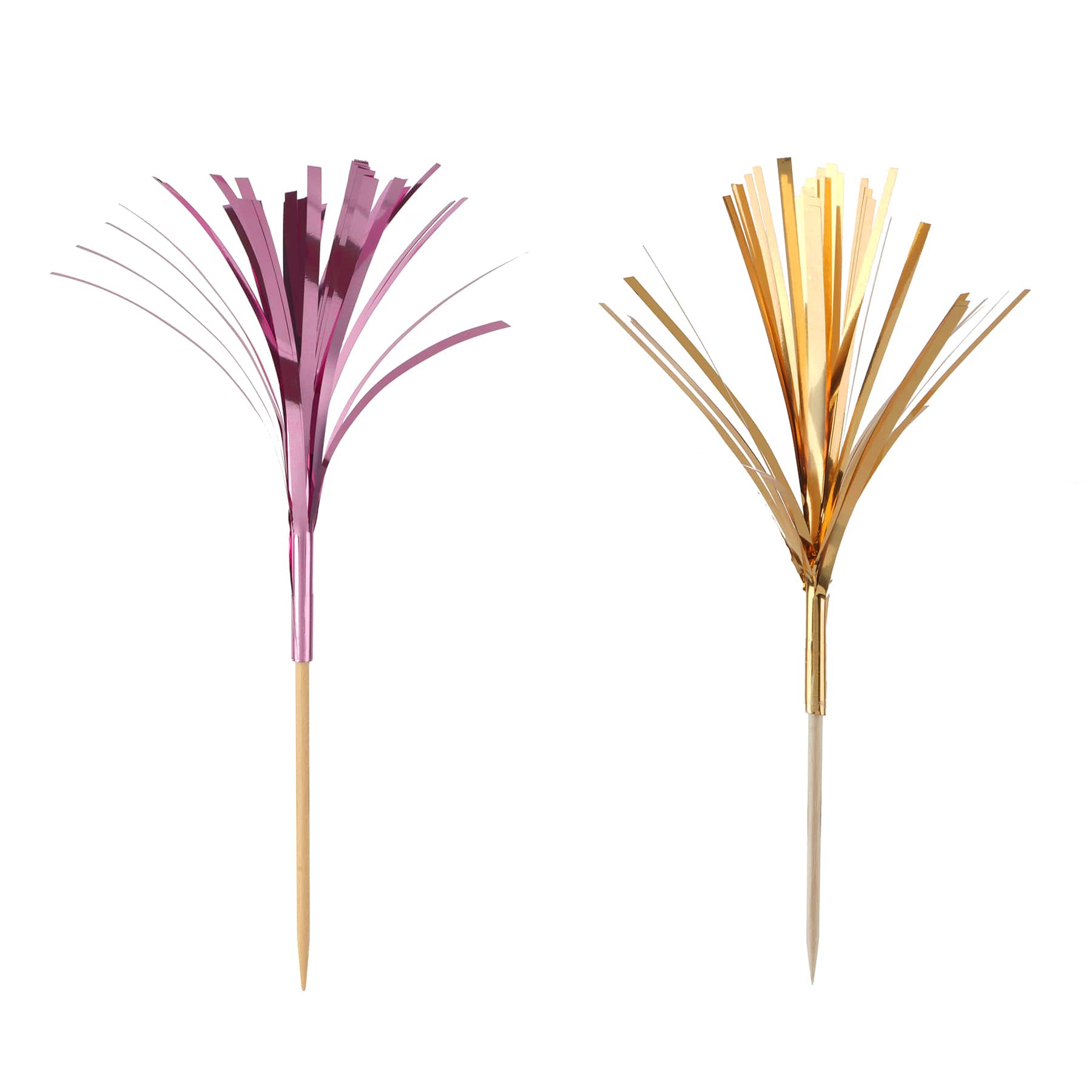 Pink & Gold Burst Cupcake Toppers, 12ct. by Makery™