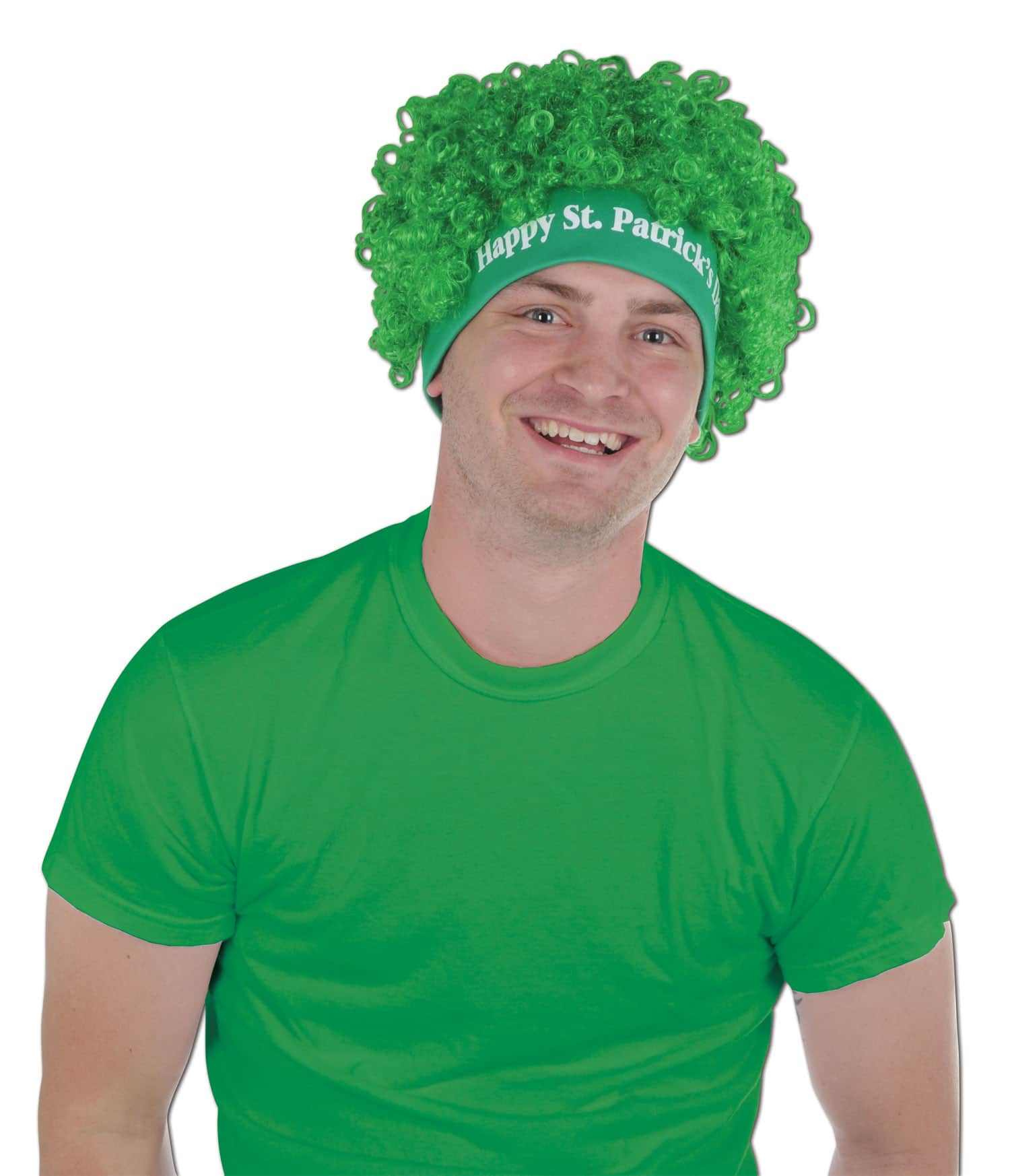 Beistle Green Happy St. Patrick's Day Wigs, 2ct.
