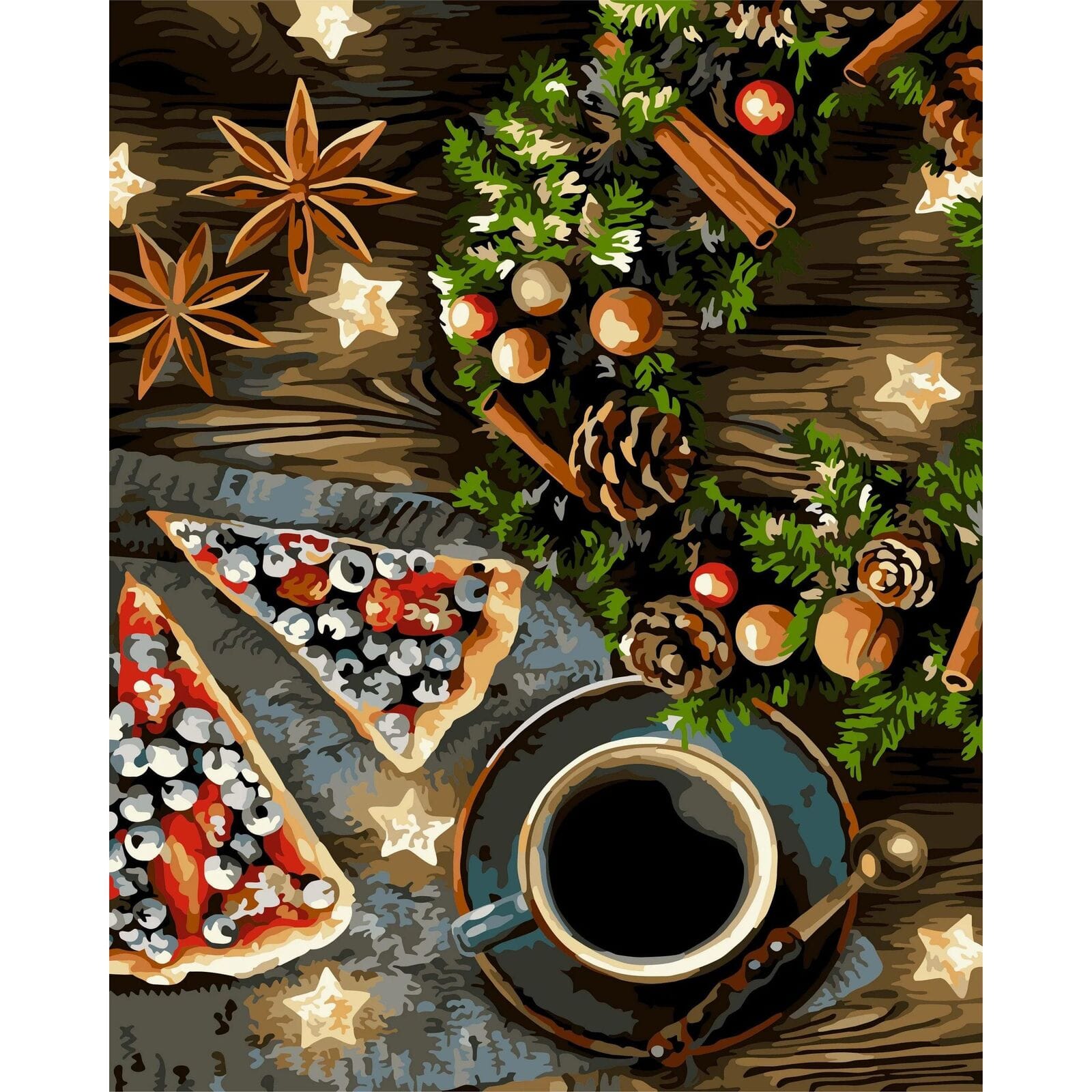 Crafting Spark Christmas Aroma Painting by Numbers Kit