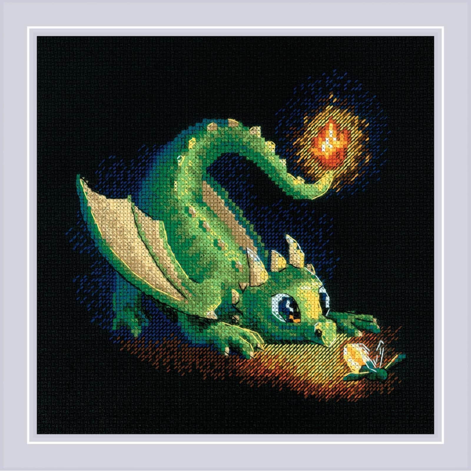 RIOLIS Naughty Sparkles Counted Cross Stitch Kit 