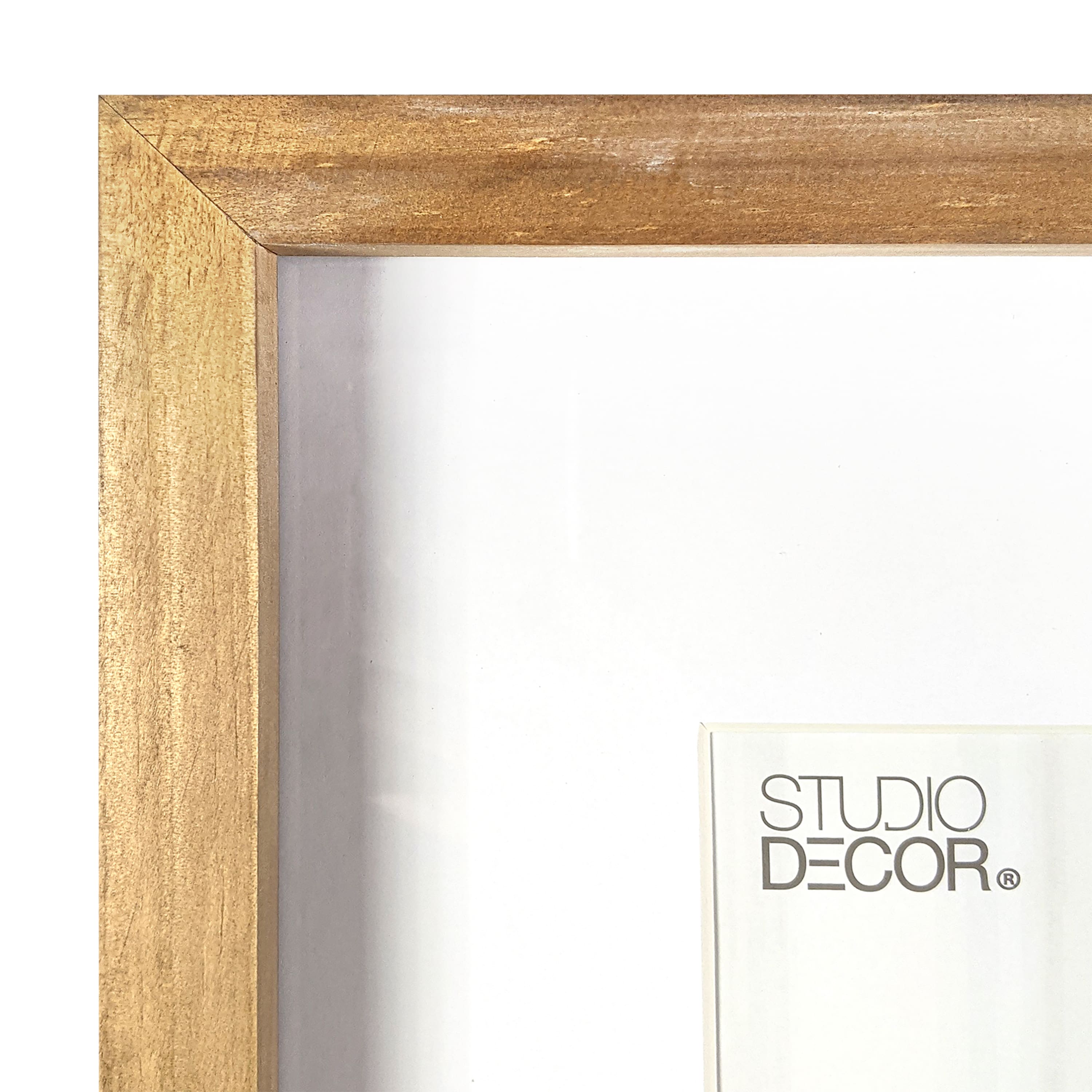 6 Pack: Home Natural Walnut Stain Wood Frame with Mat by Studio Décor®