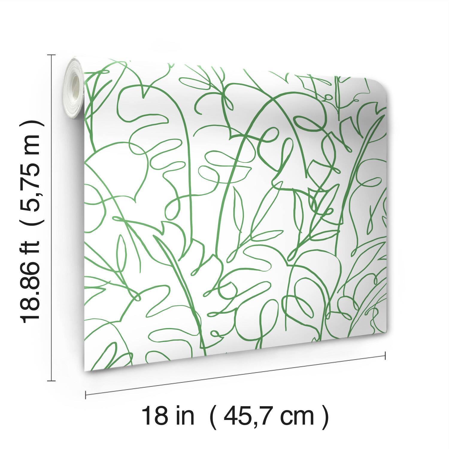 RoomMates Tamara Day Tropical Signature Peel & Stick Wallpaper