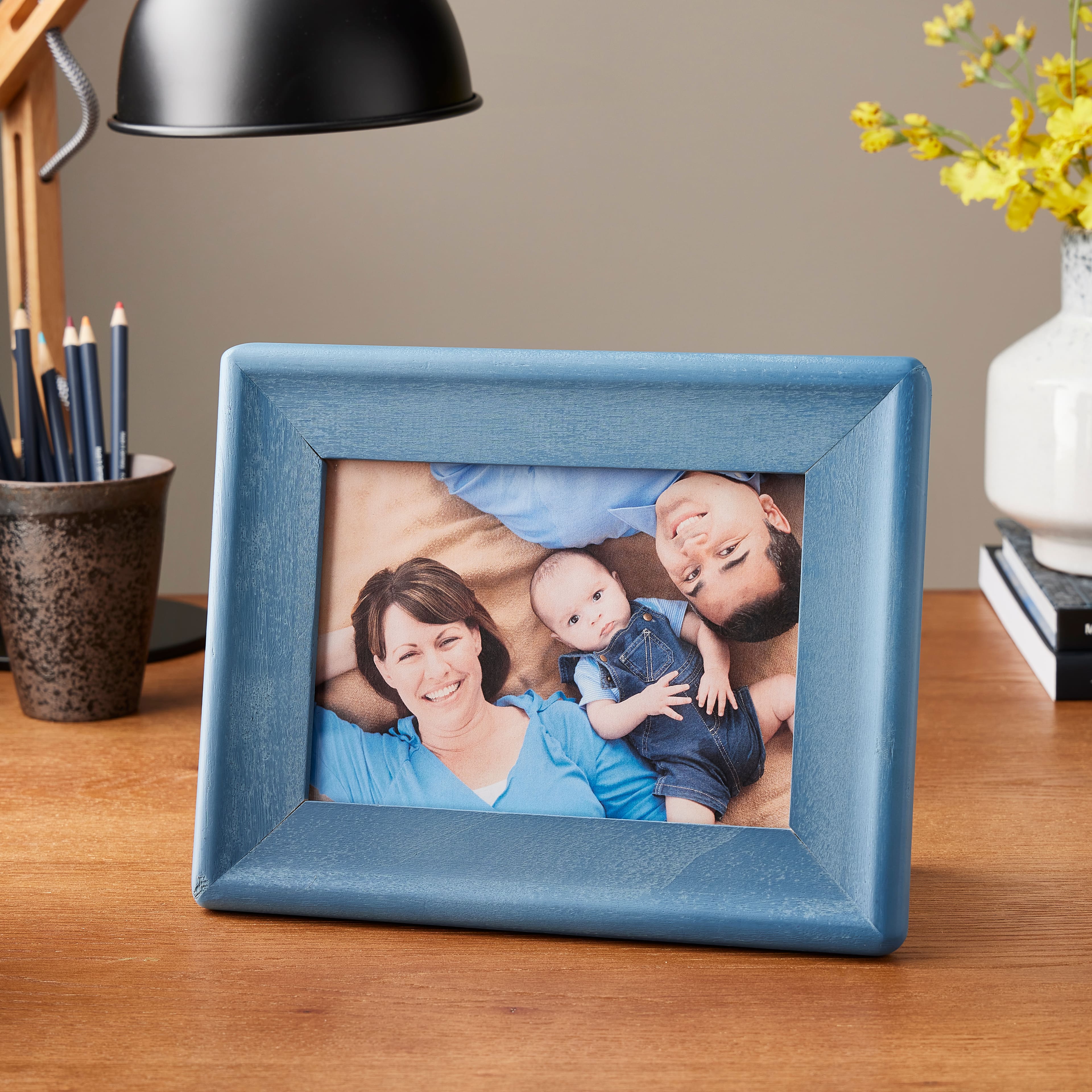 Expressions™ 5" x 7" Rounded Wood Frame by Studio Décor