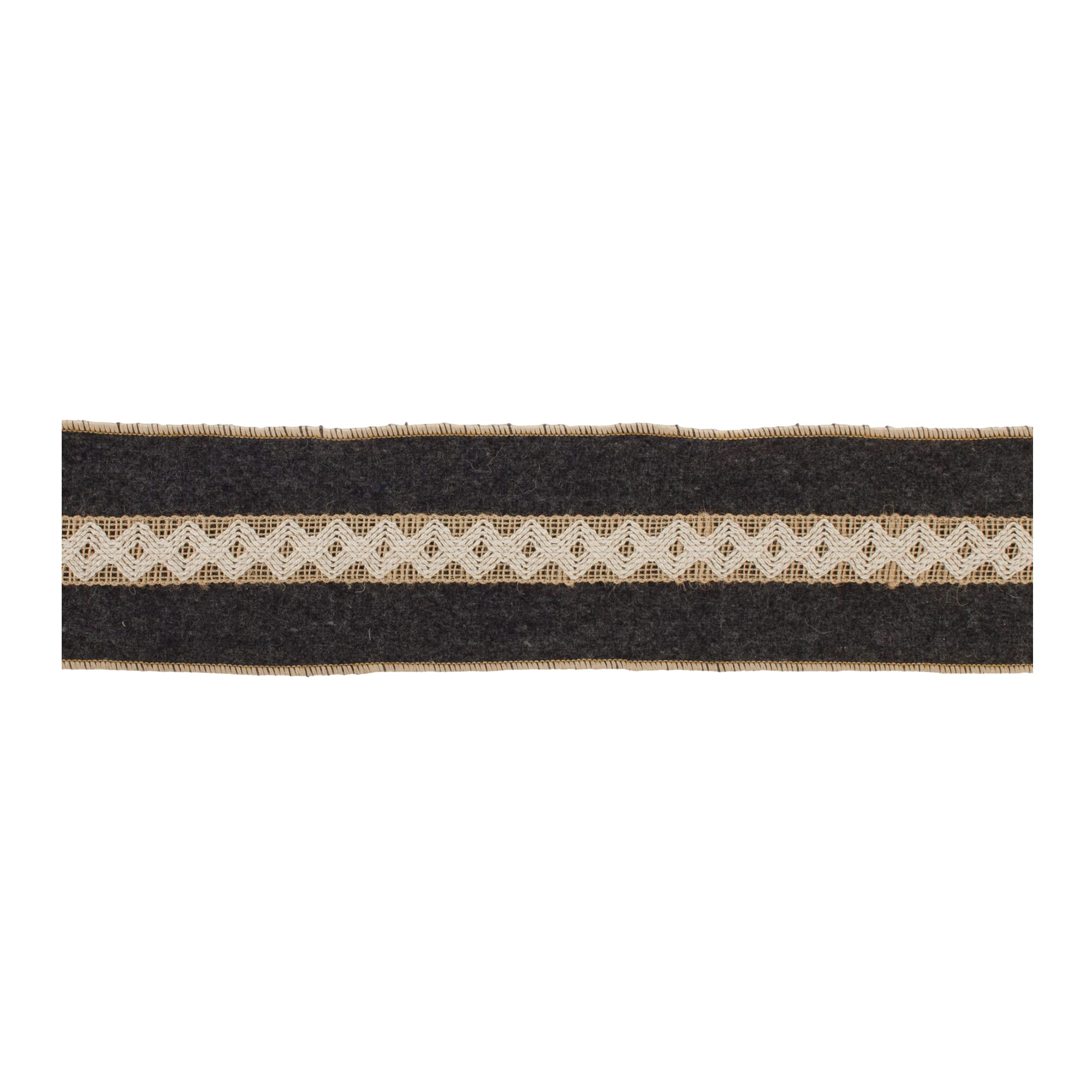Melrose 4" x 5yd. Black & Gold Holiday Wired Ribbon Rolls, 2ct.