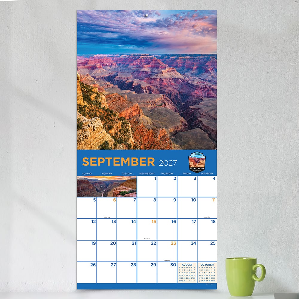 2027 National Parks Wall Calendar