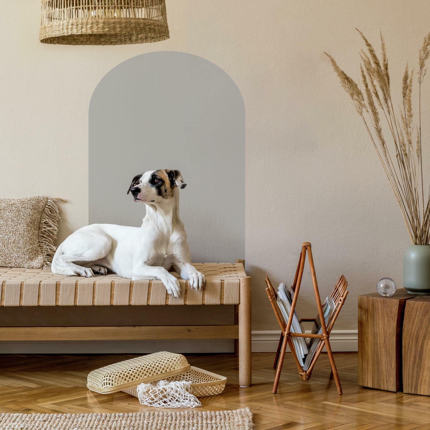 RoomMates Gray Arch XL Peel & Stick Wall Decal