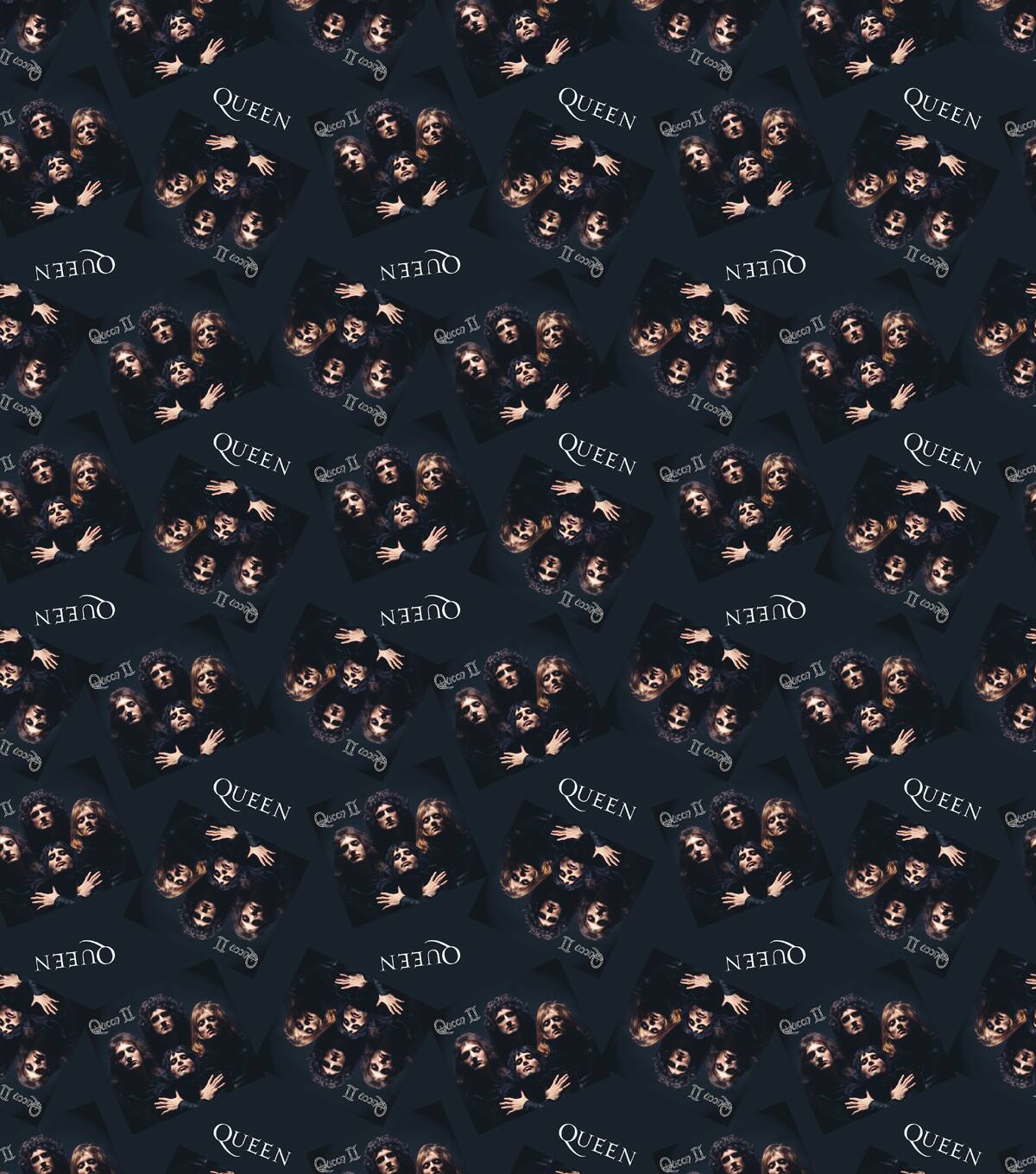 Bravado Packed Queen Faces Fabric