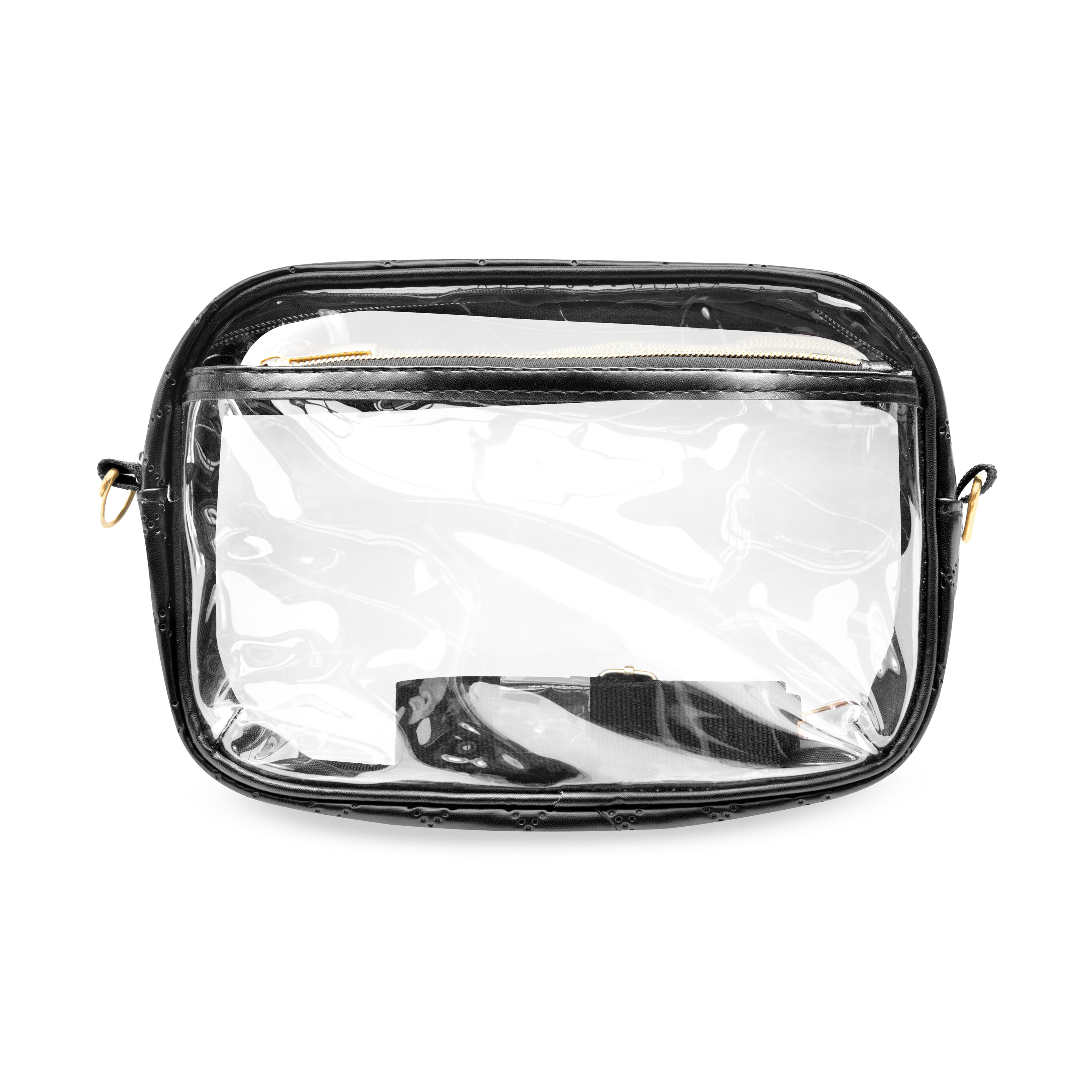 Black Lined Clear Toaster Bag by Make Market®