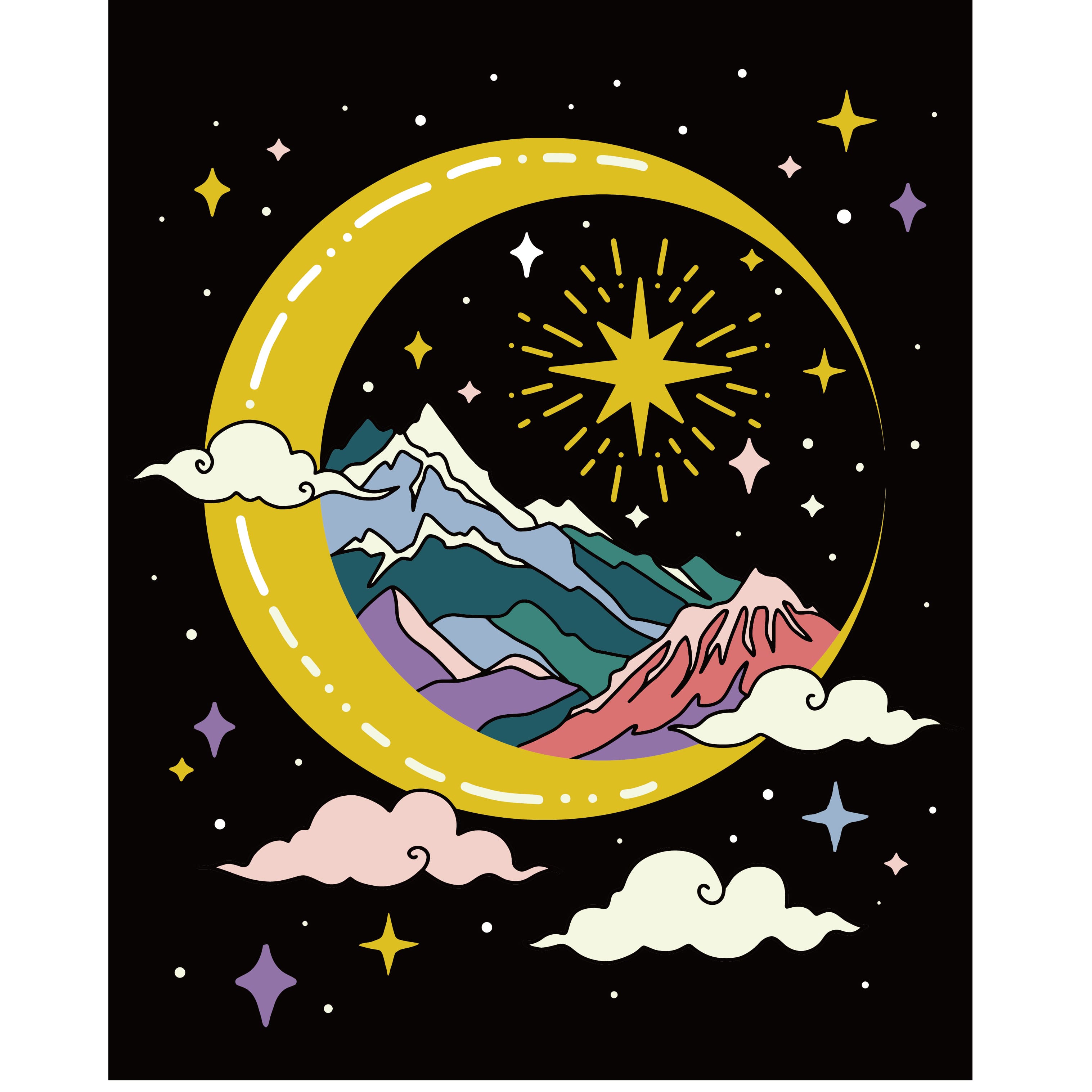 Starlight Floral Paint Marker-by-Number Kit by Artist's Loft®