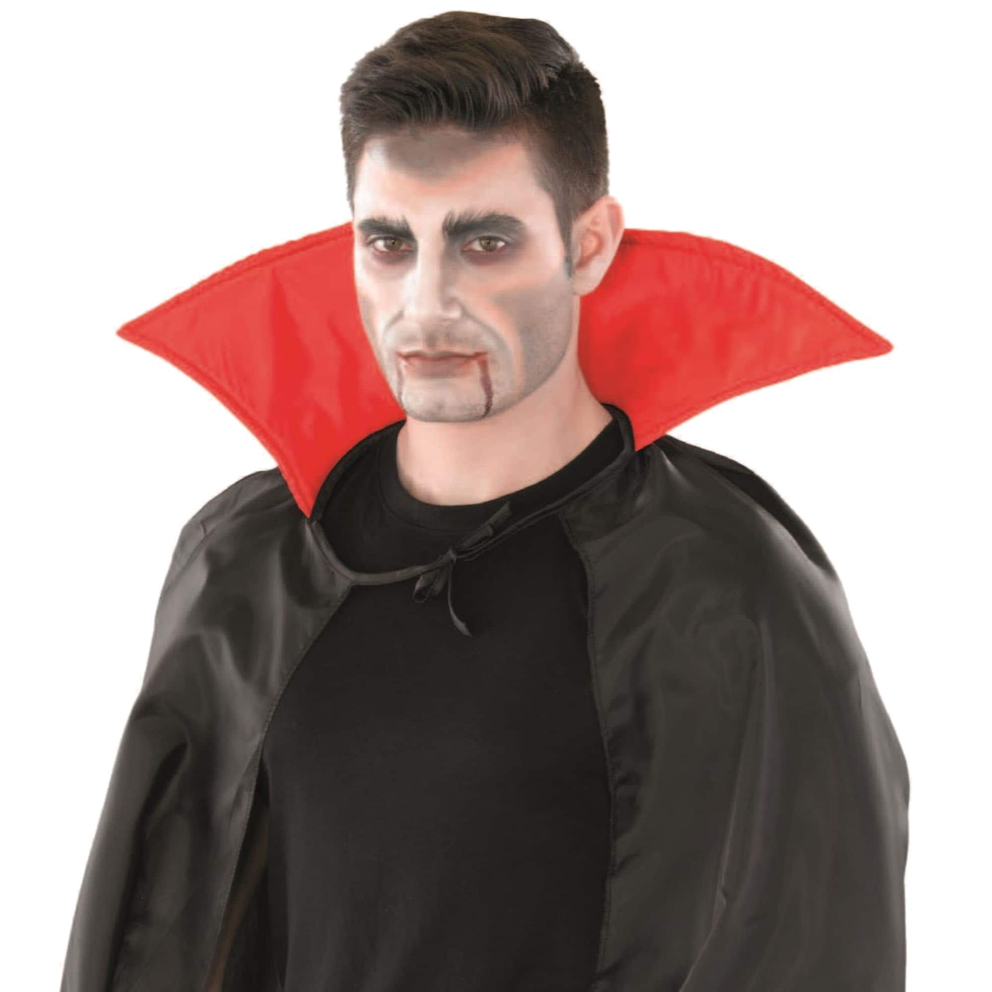Black & Red Vampire Cape Child Costume
