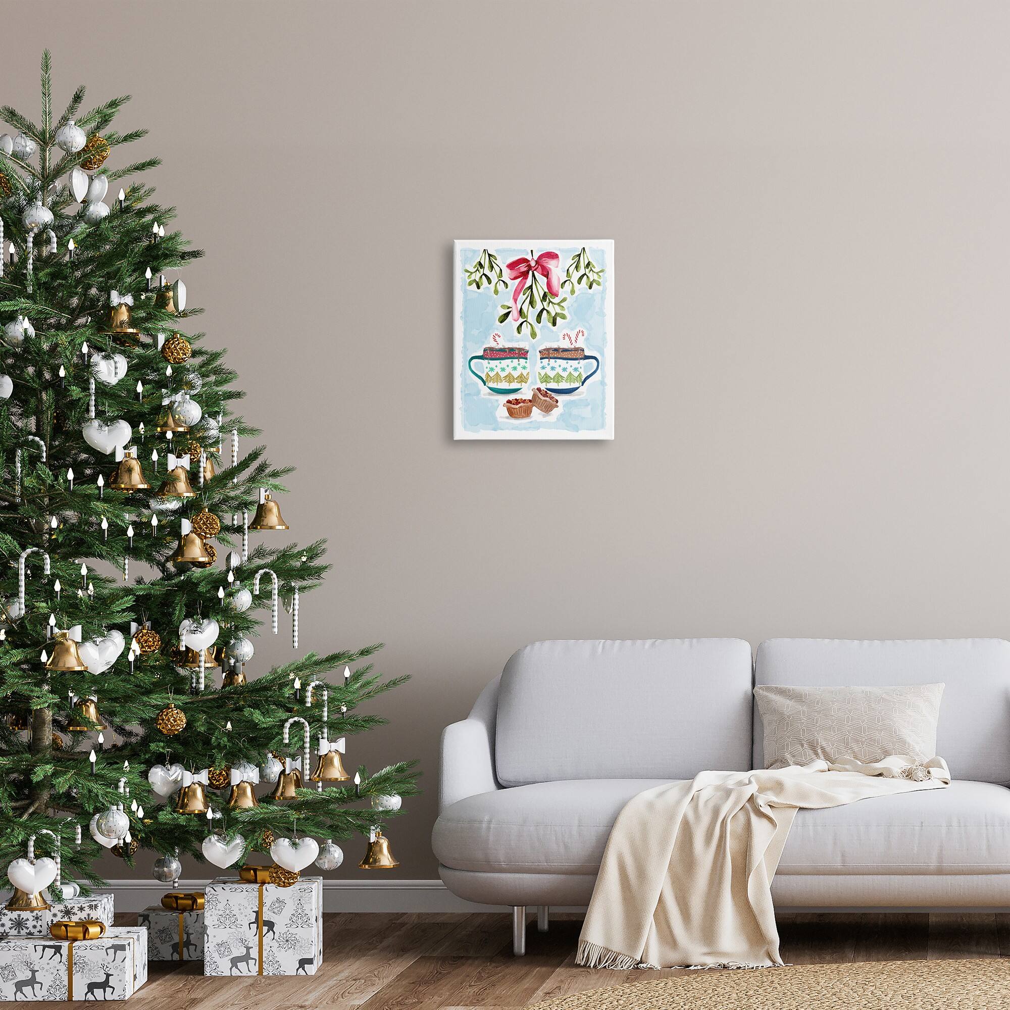 Stupell Industries Cozy Winter Cocoa Dessert Canvas Wall Art