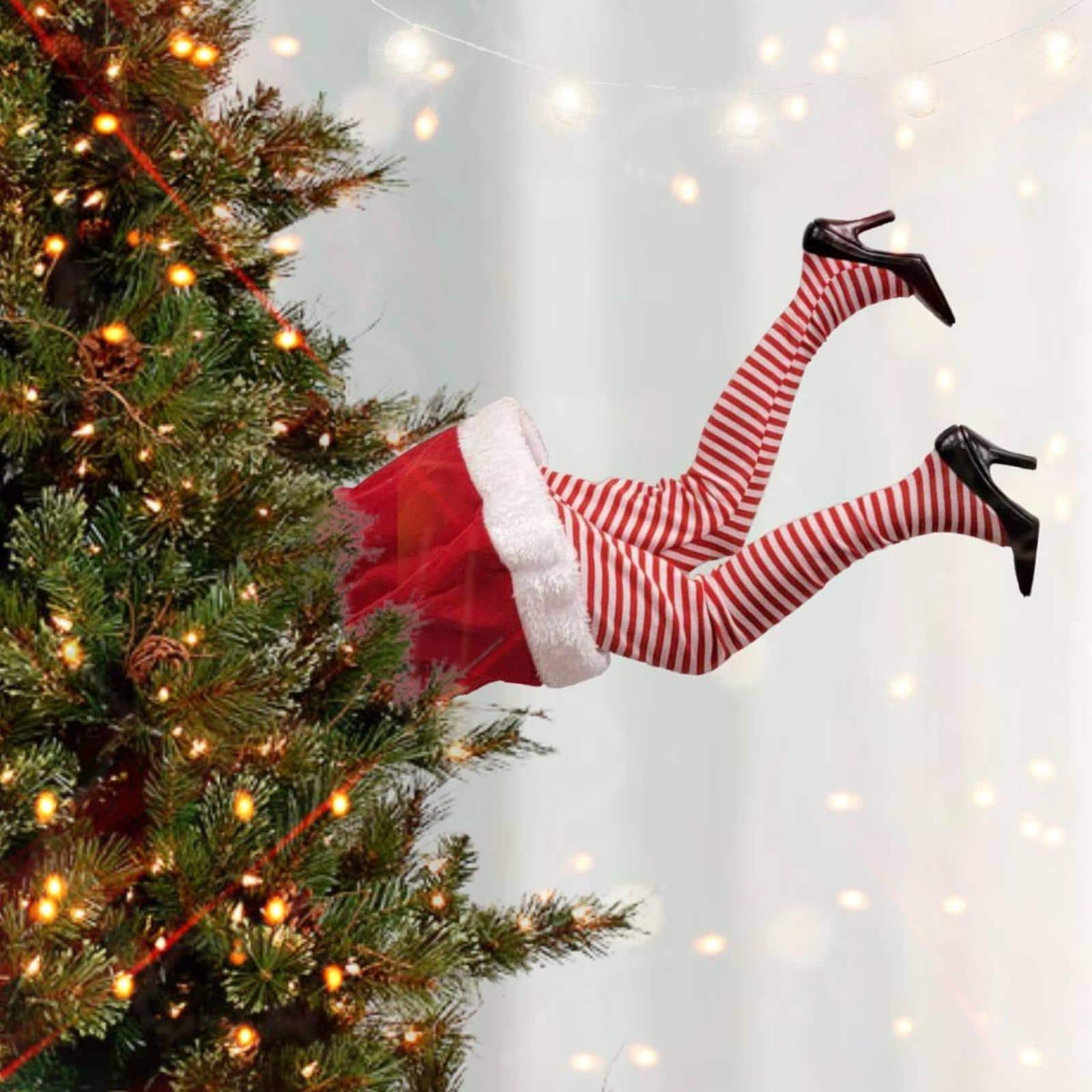Animated Woman's Leg Kickers