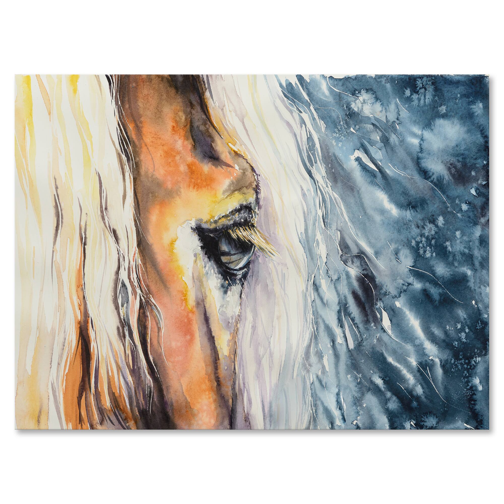 Designart - Close-Up of A Beautiful Horses Eye II