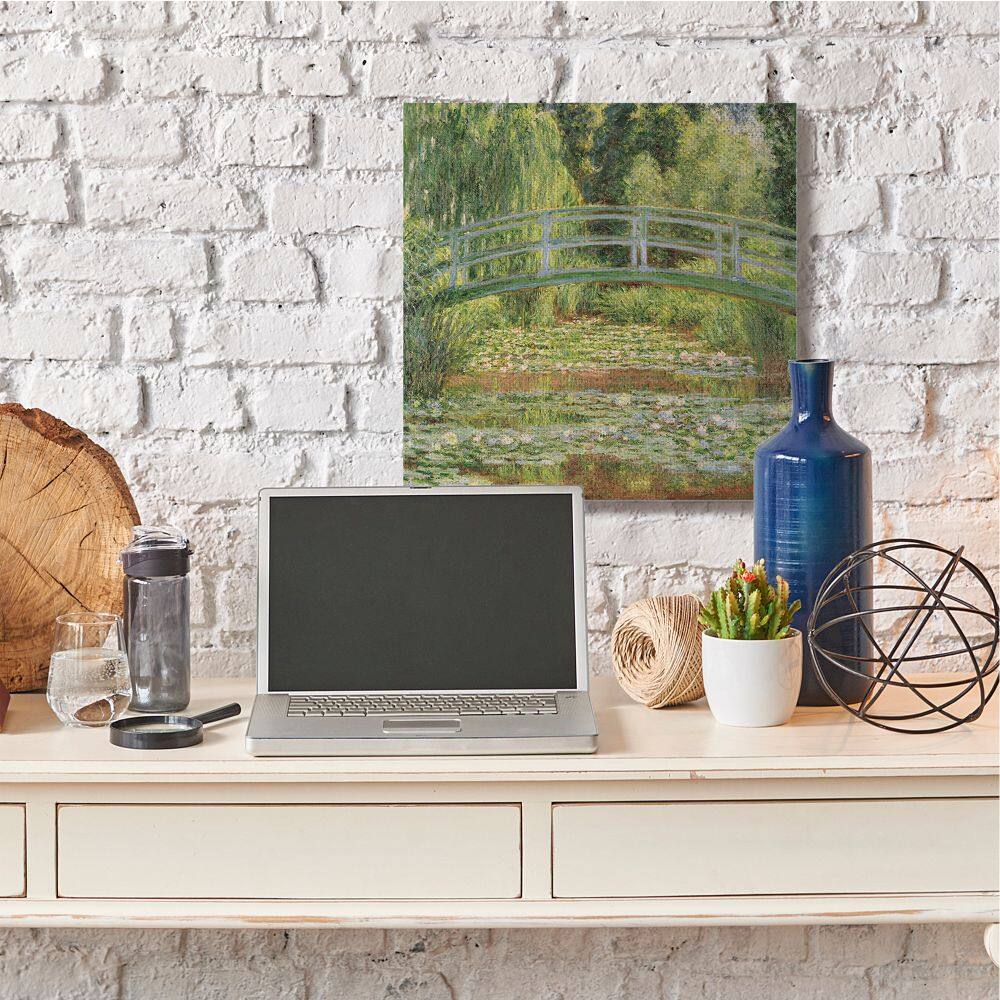 Stupell Industries The Water Lily Pond Monet Classic Painting Canvas Wall Art