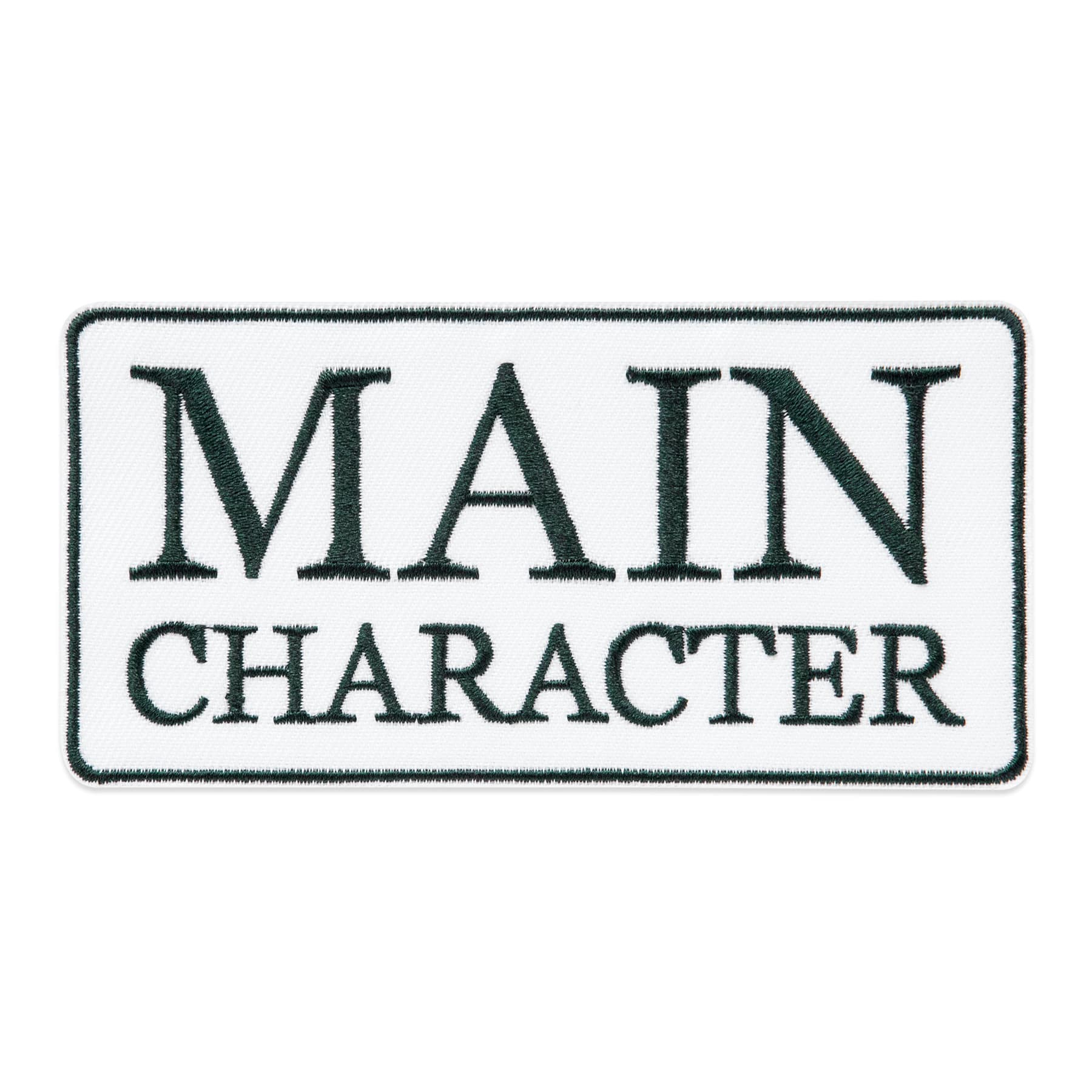 Summer Main Character Iron-On & Adhesive Embroidered Patch by Make Market®