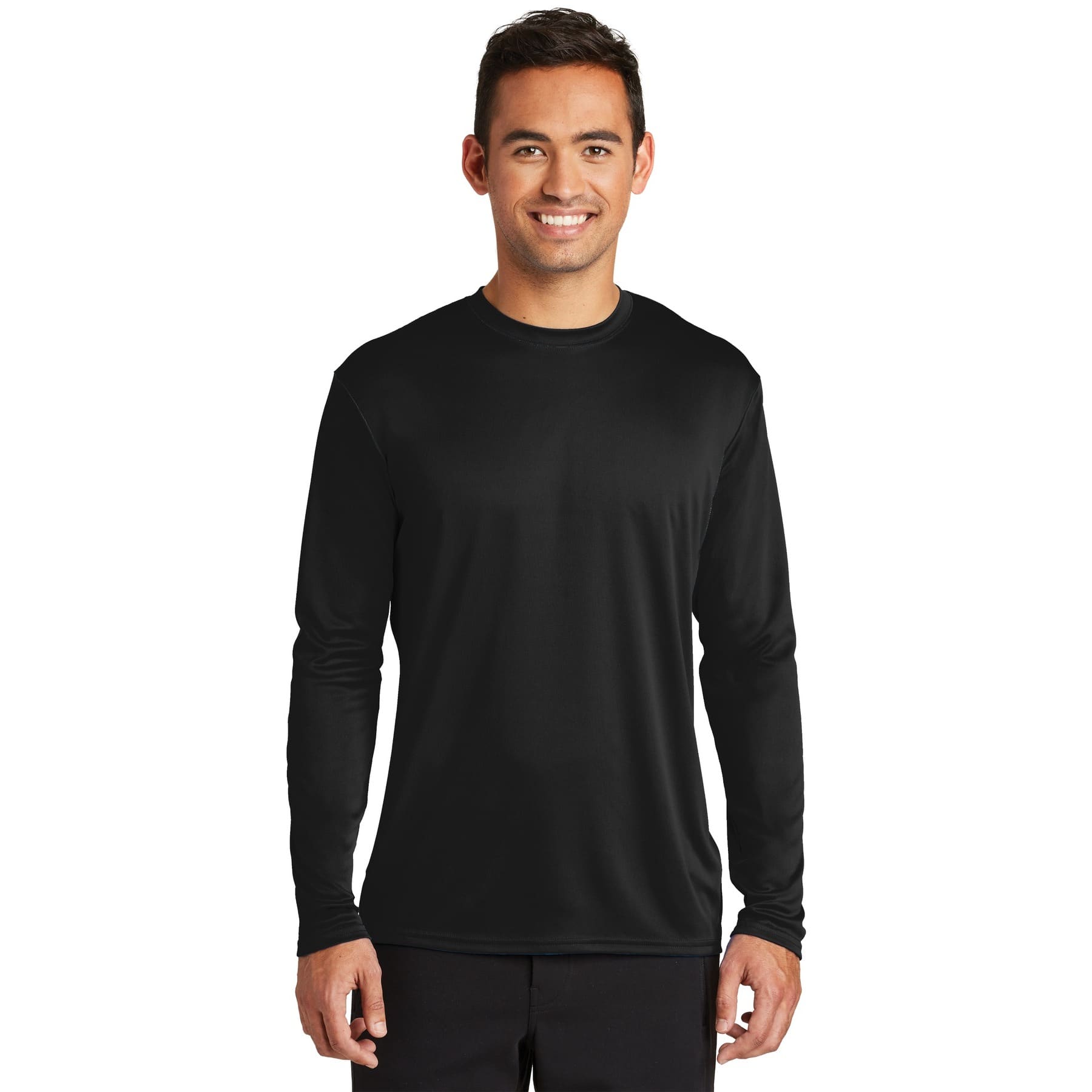 Port & Company® Long Sleeve Performance Men's Tee