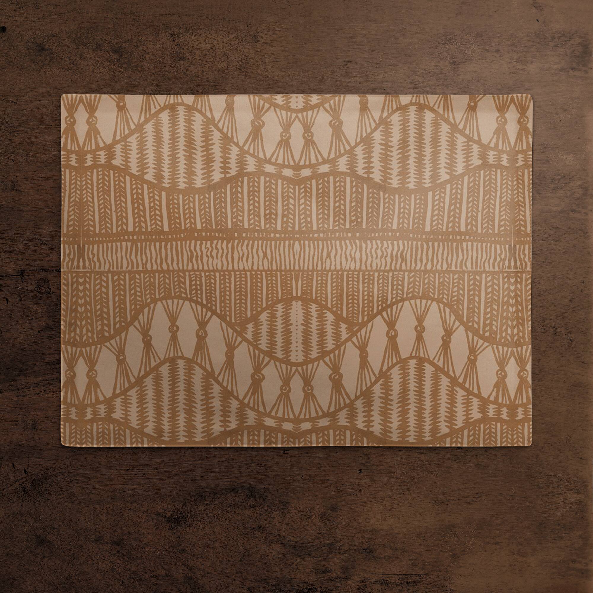 Lace Pattern Cotton Twill Placemat